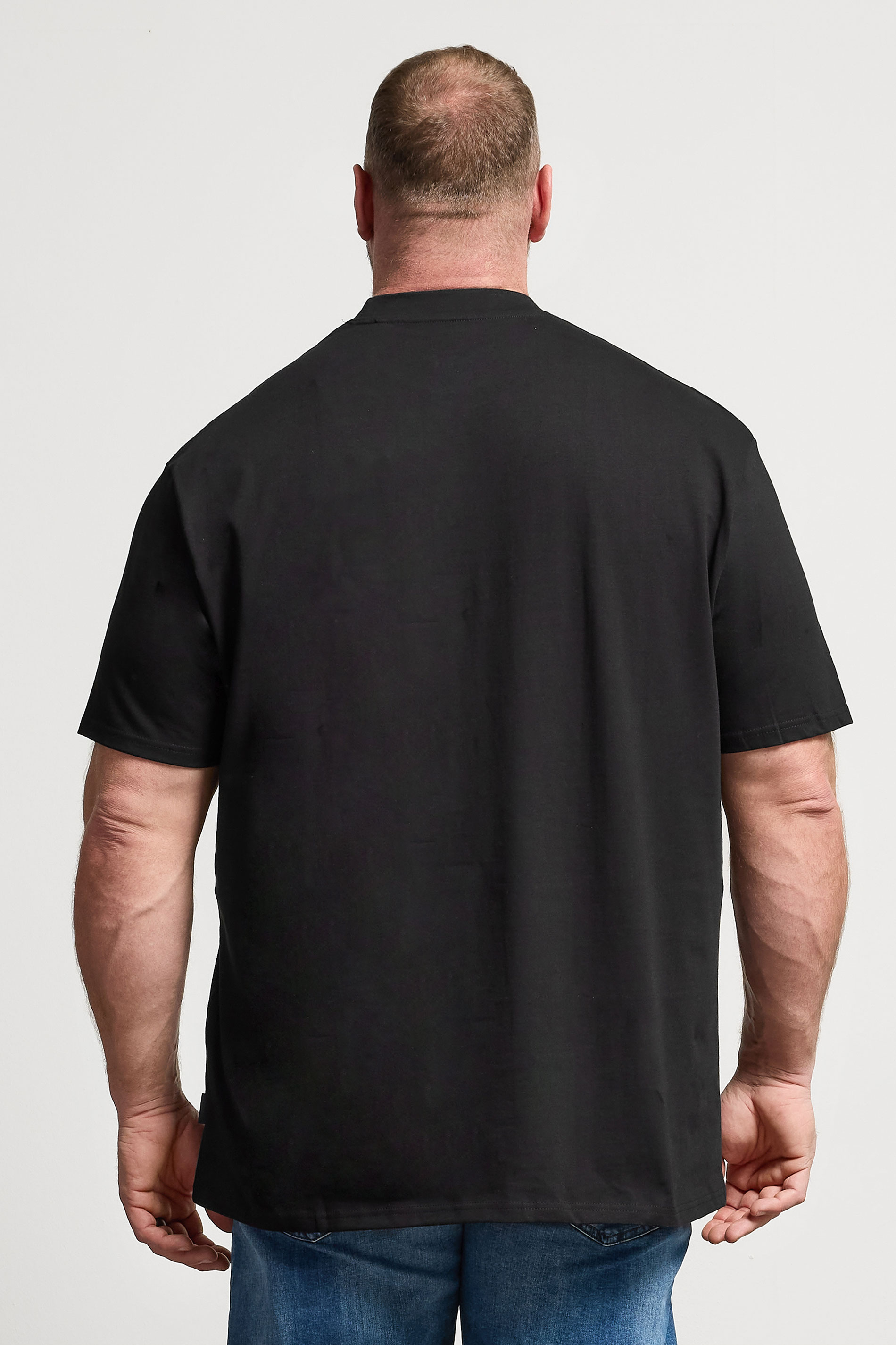 BadRhino Big & Tall Black Extra Long Rhino Graphic T-Shirt | BadRhino 2
