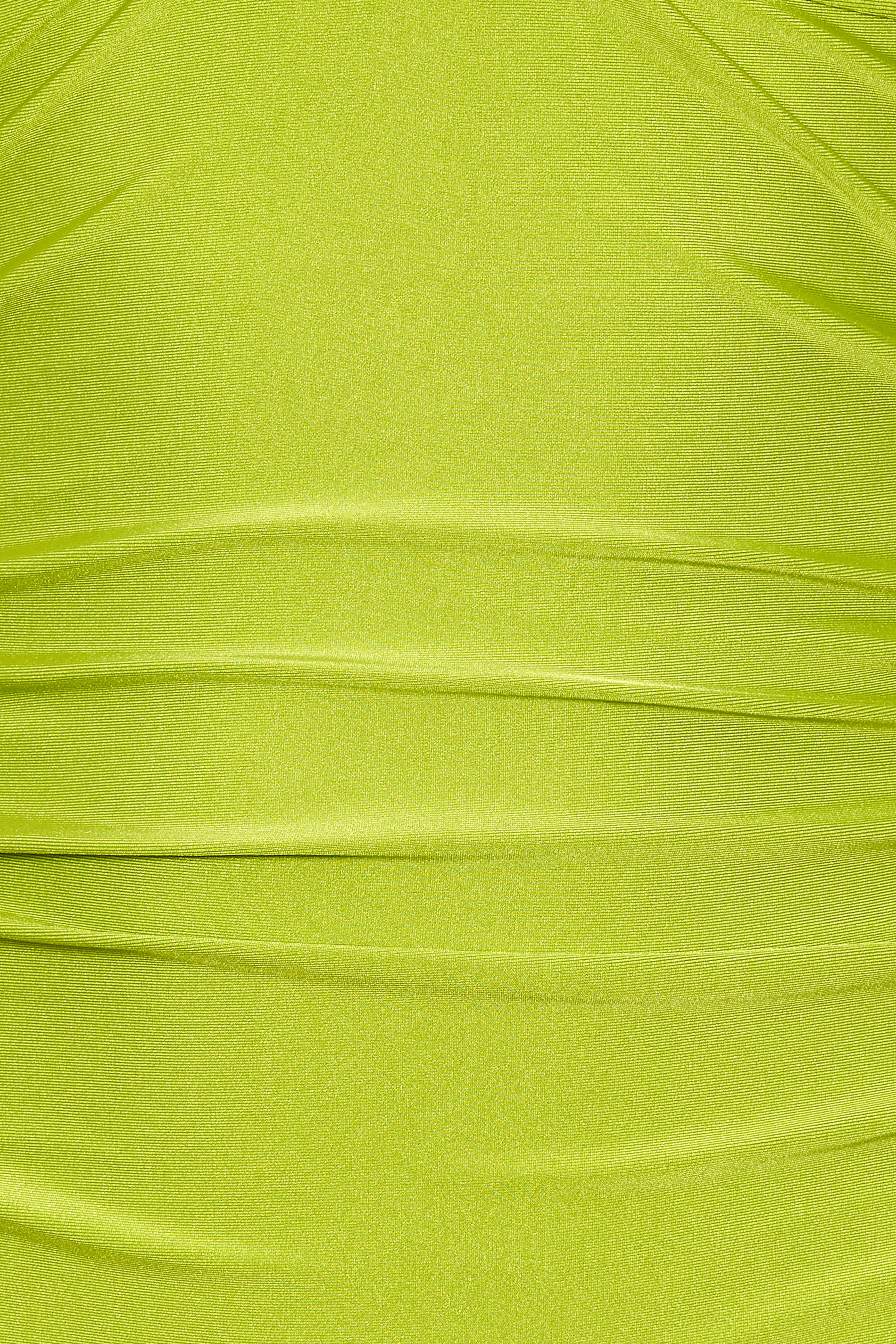 YOURS Plus Size Green Shell Detail Swimsuit | Yours Clothing 7