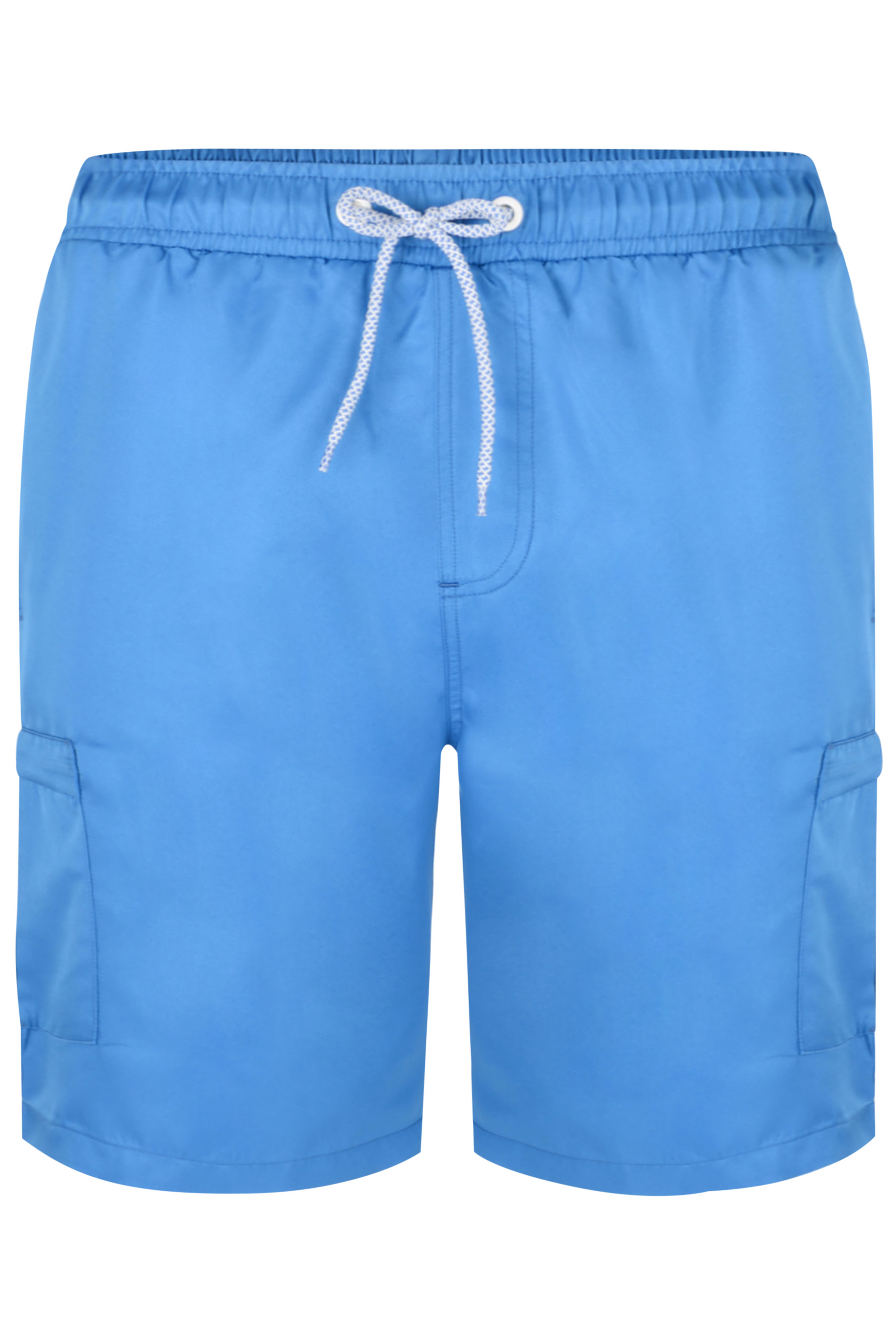 KAM Blue Cargo Swim Shorts | BadRhino 3