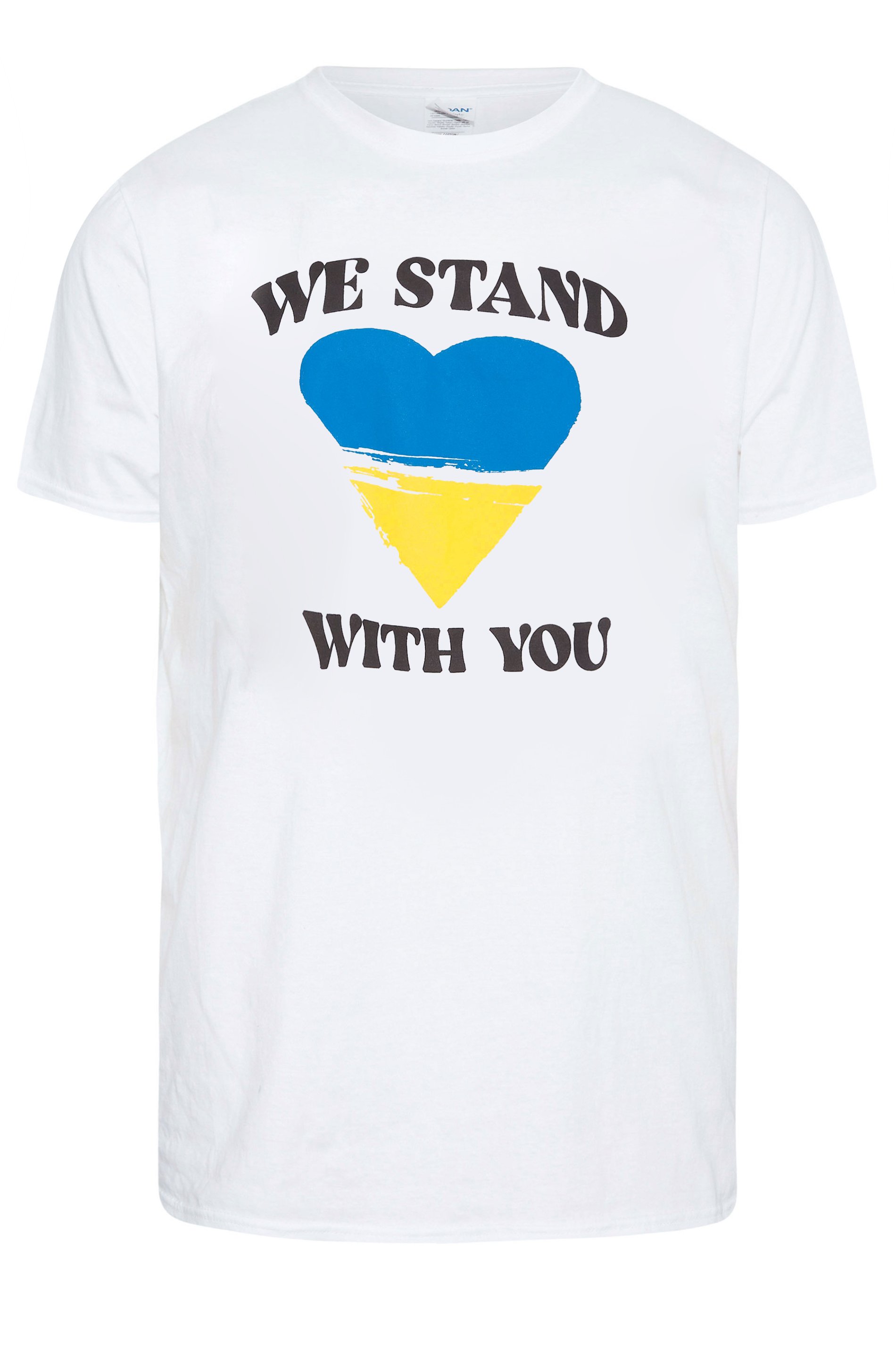 Ukrainian Crisis 100% Donation 'We Stand With You' T-Shirt | BadRhino 3