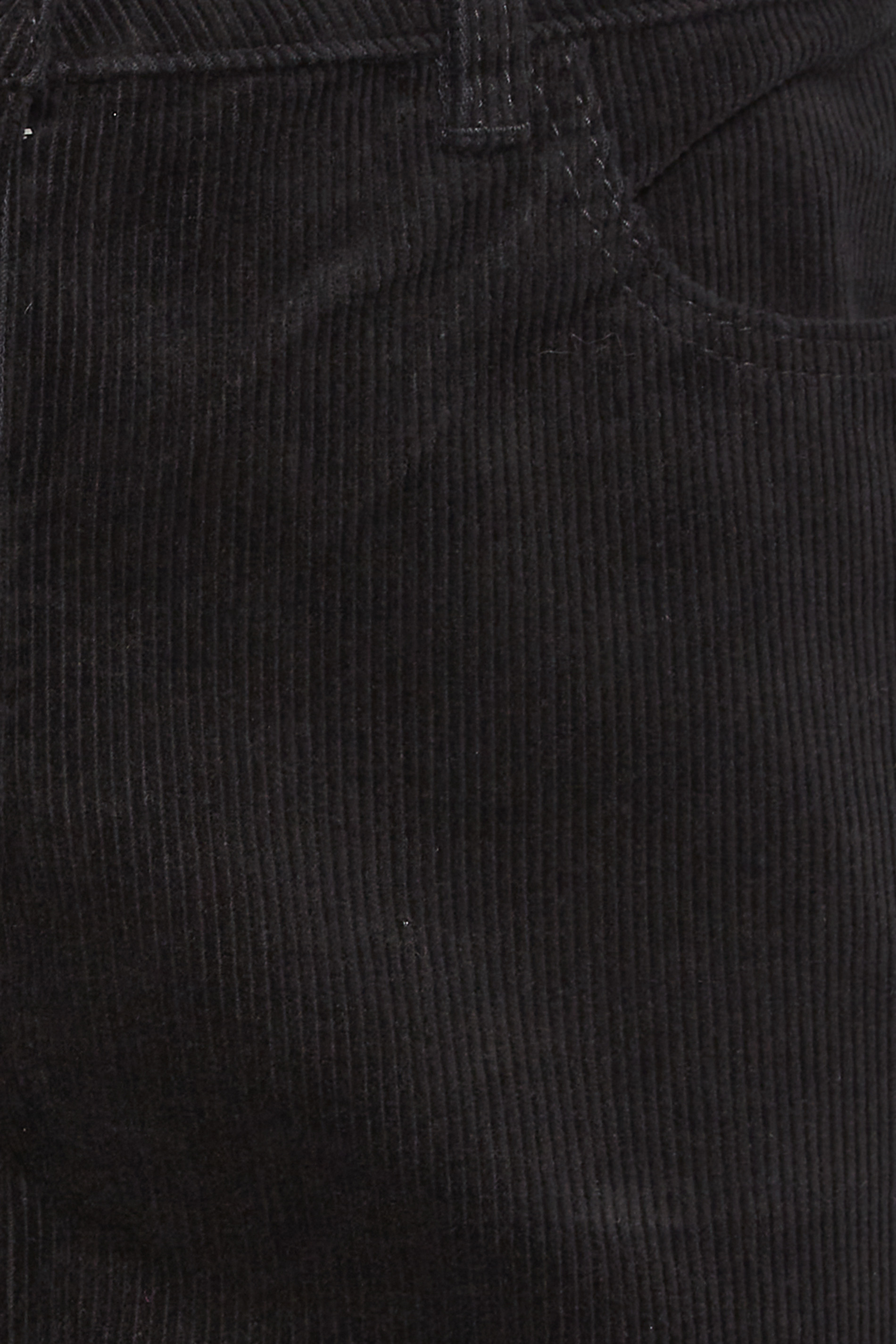 M&Co Black Straight Leg Cord Trousers | M&Co 3