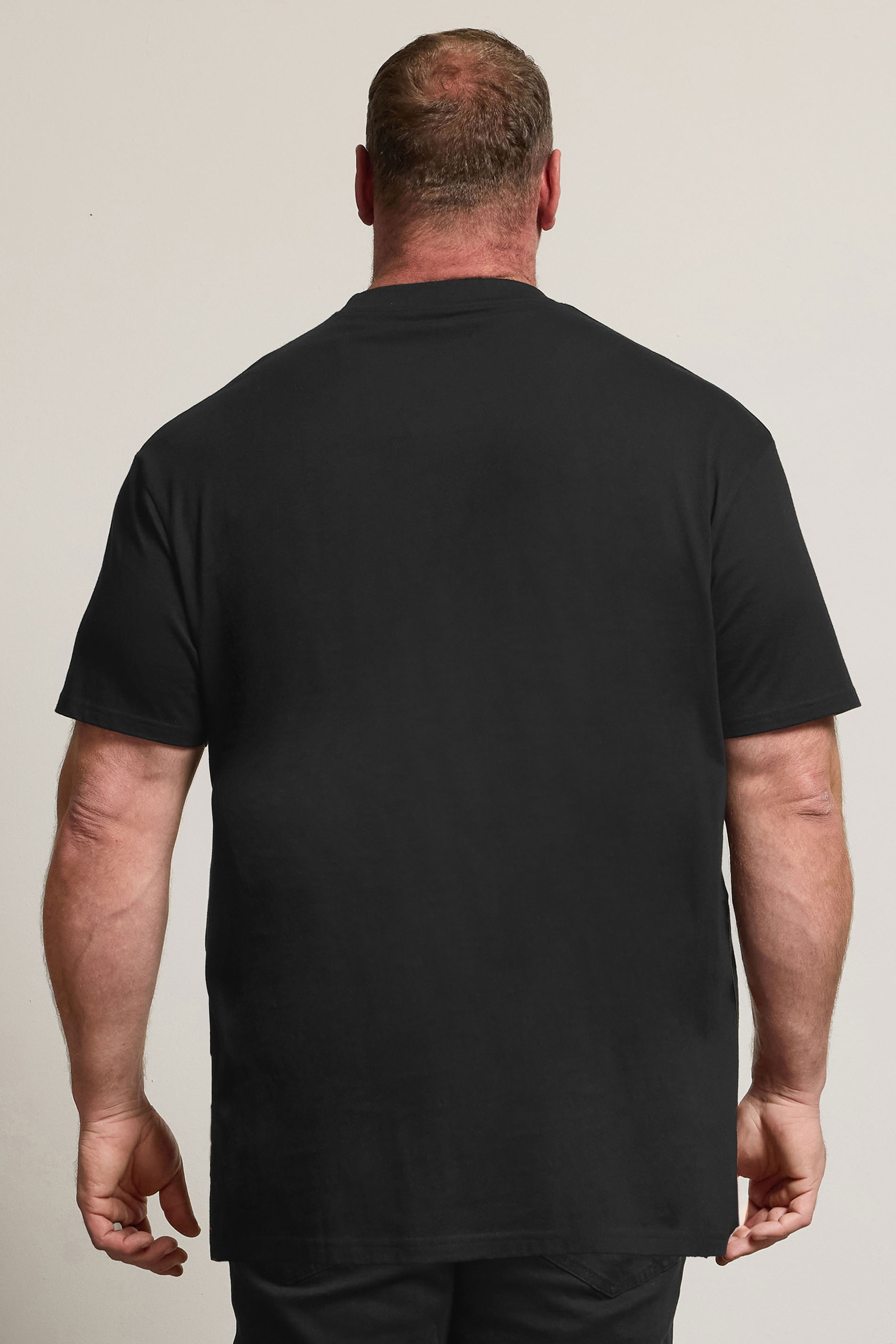 BadRhino Big & Tall Black & Blue Extra Long Iron Maiden Graphic T-Shirt | BadRhino 2