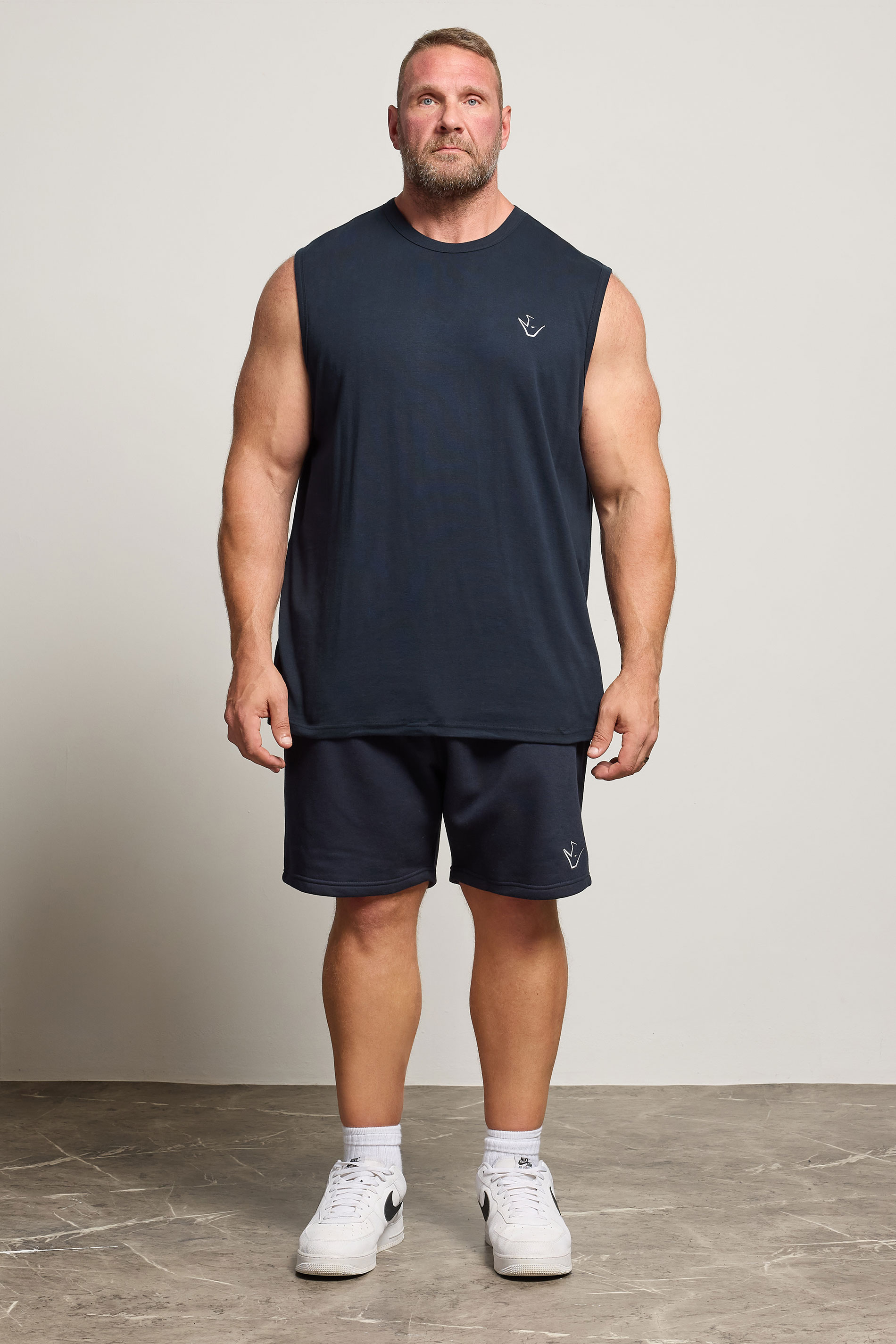 IronRhino Big & Tall Navy Blue 'Rest Day' Vest 1