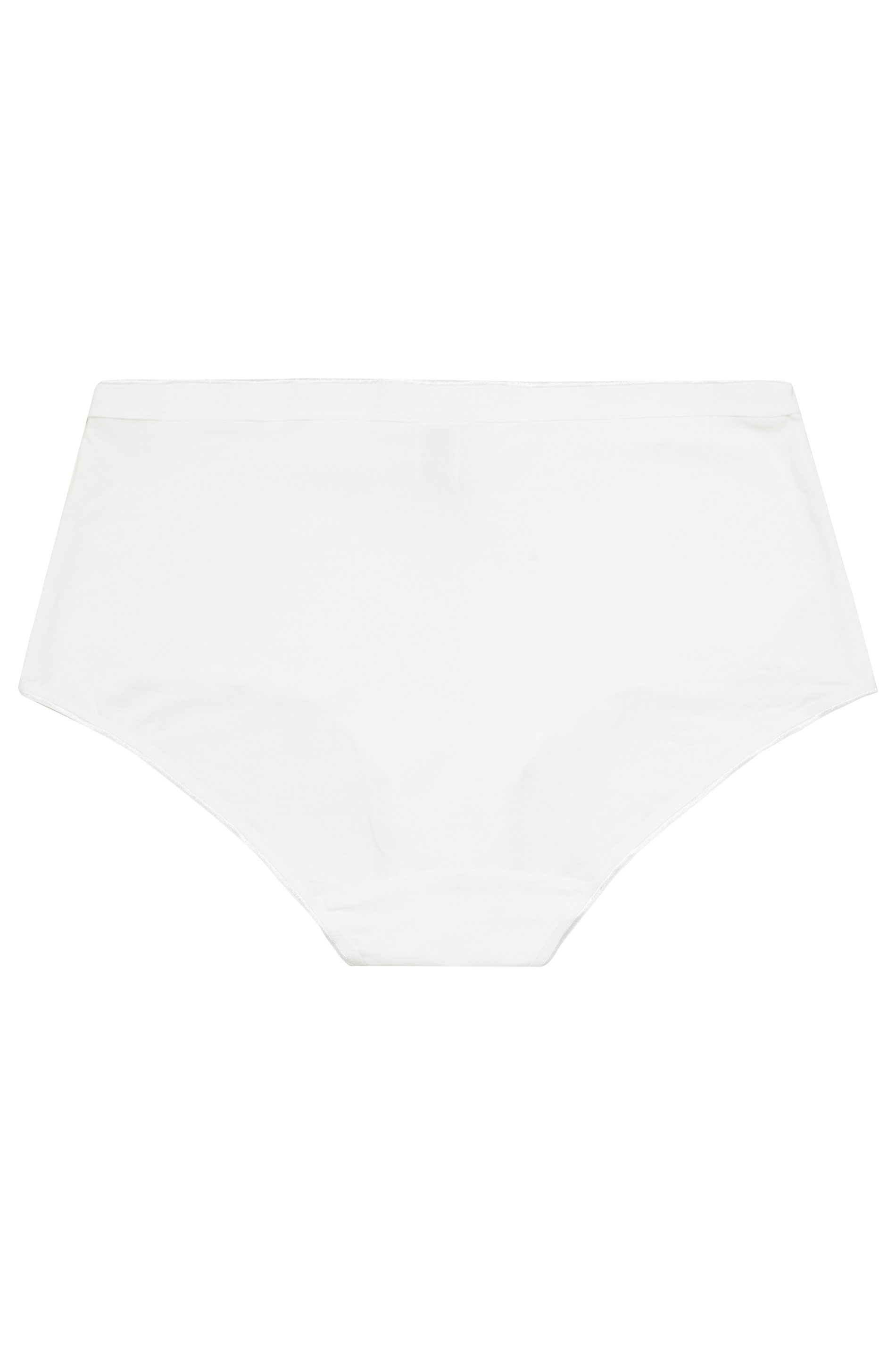 YOURSET 5 PACK Plus Size White Stretch Full Briefs | Yours Clothing  7