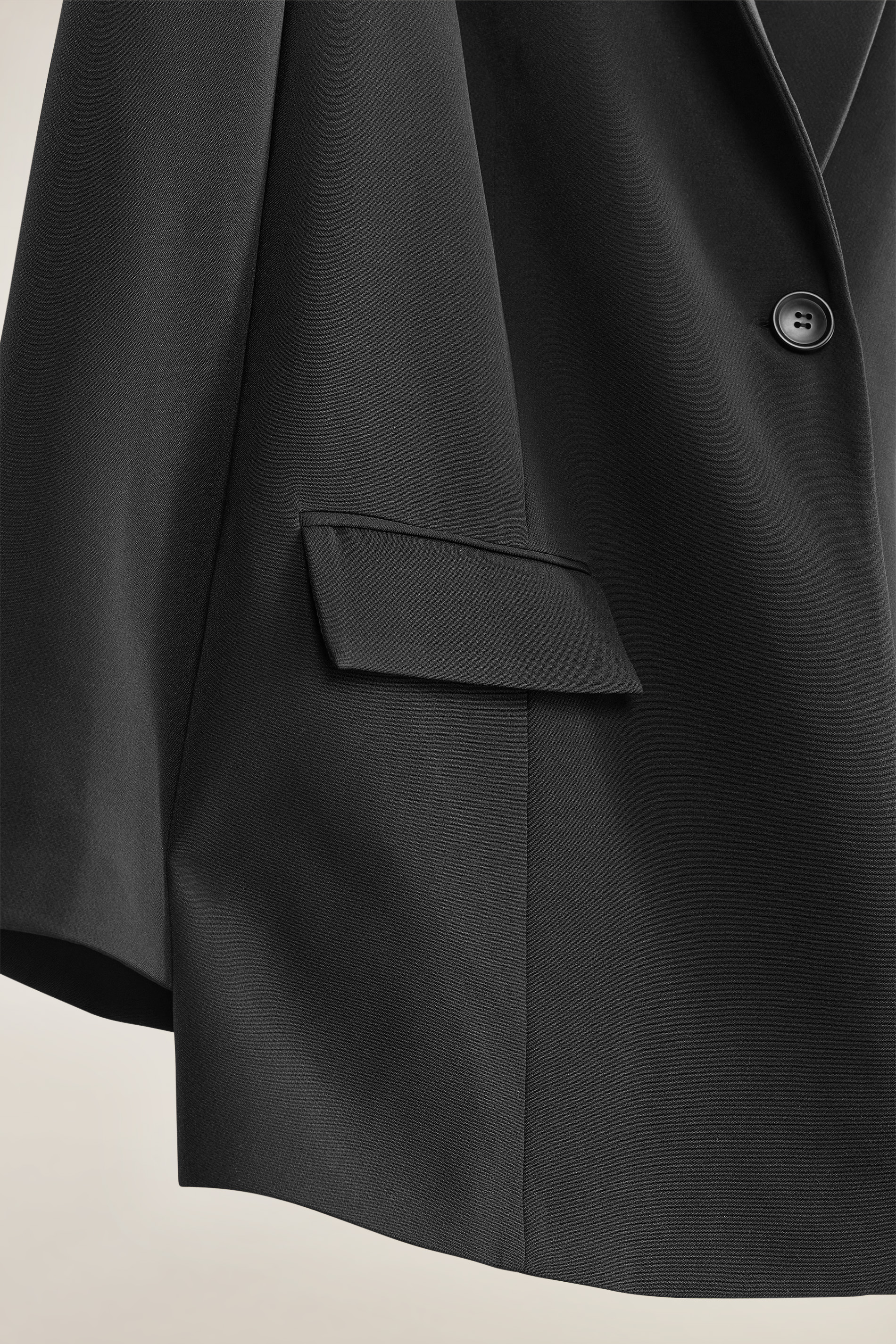 EVANS Plus Size Black Single Breasted Blazer | Evans 6