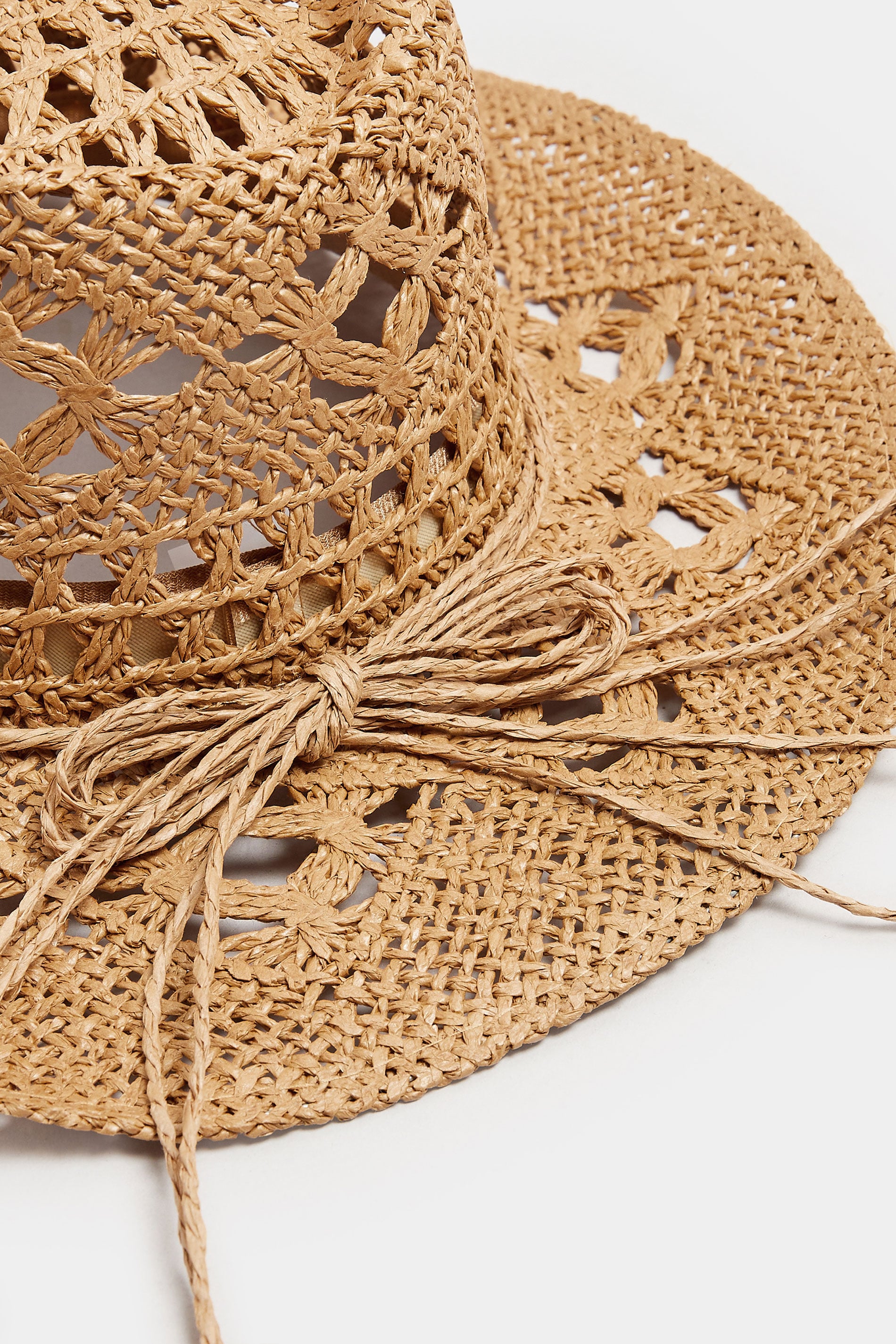 Brown Straw Cowboy Hat | Yours Clothing 2