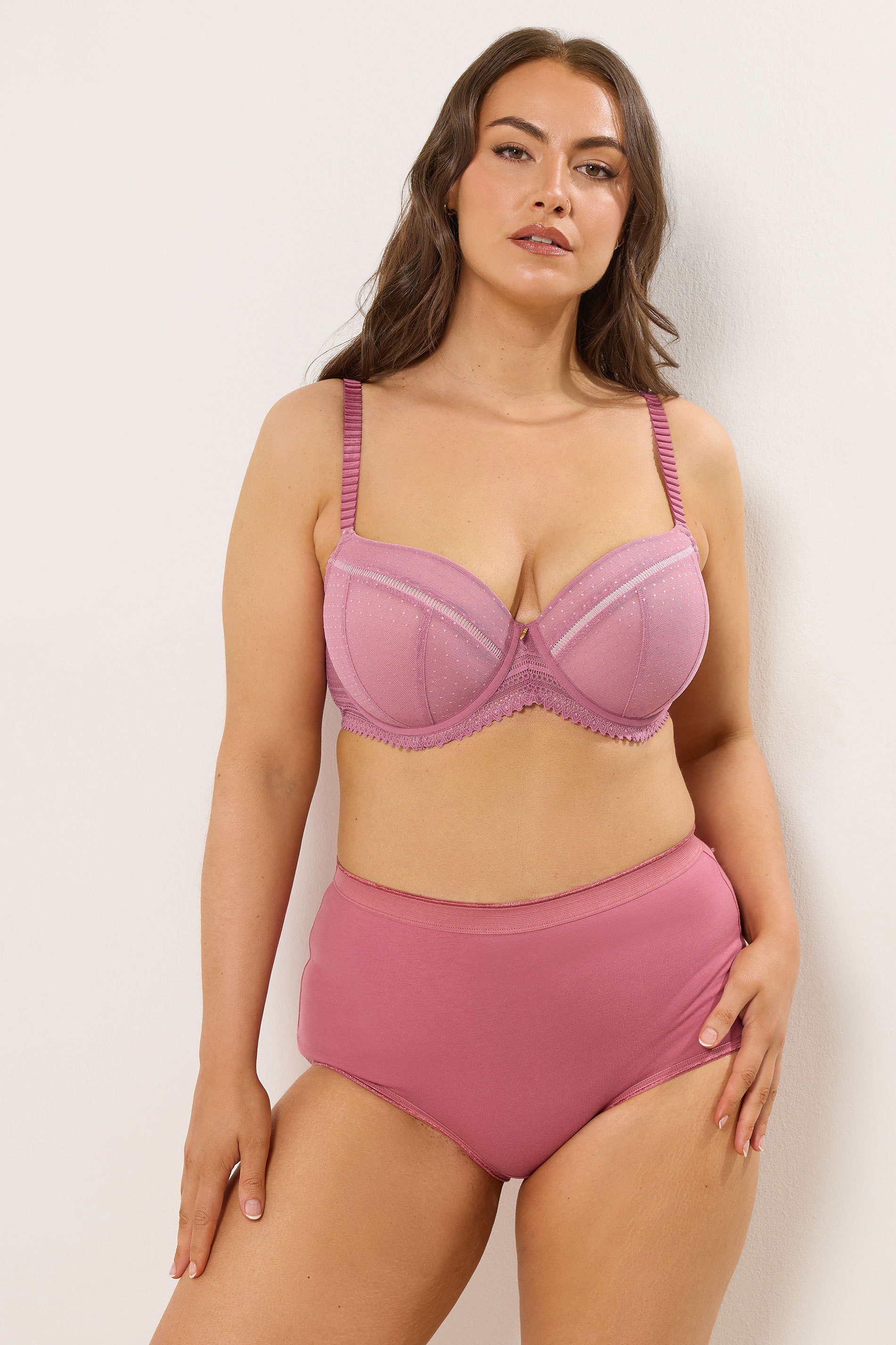 YOURS 5 PACK Plus Size Purple Full Briefs | Yours Clothing 4