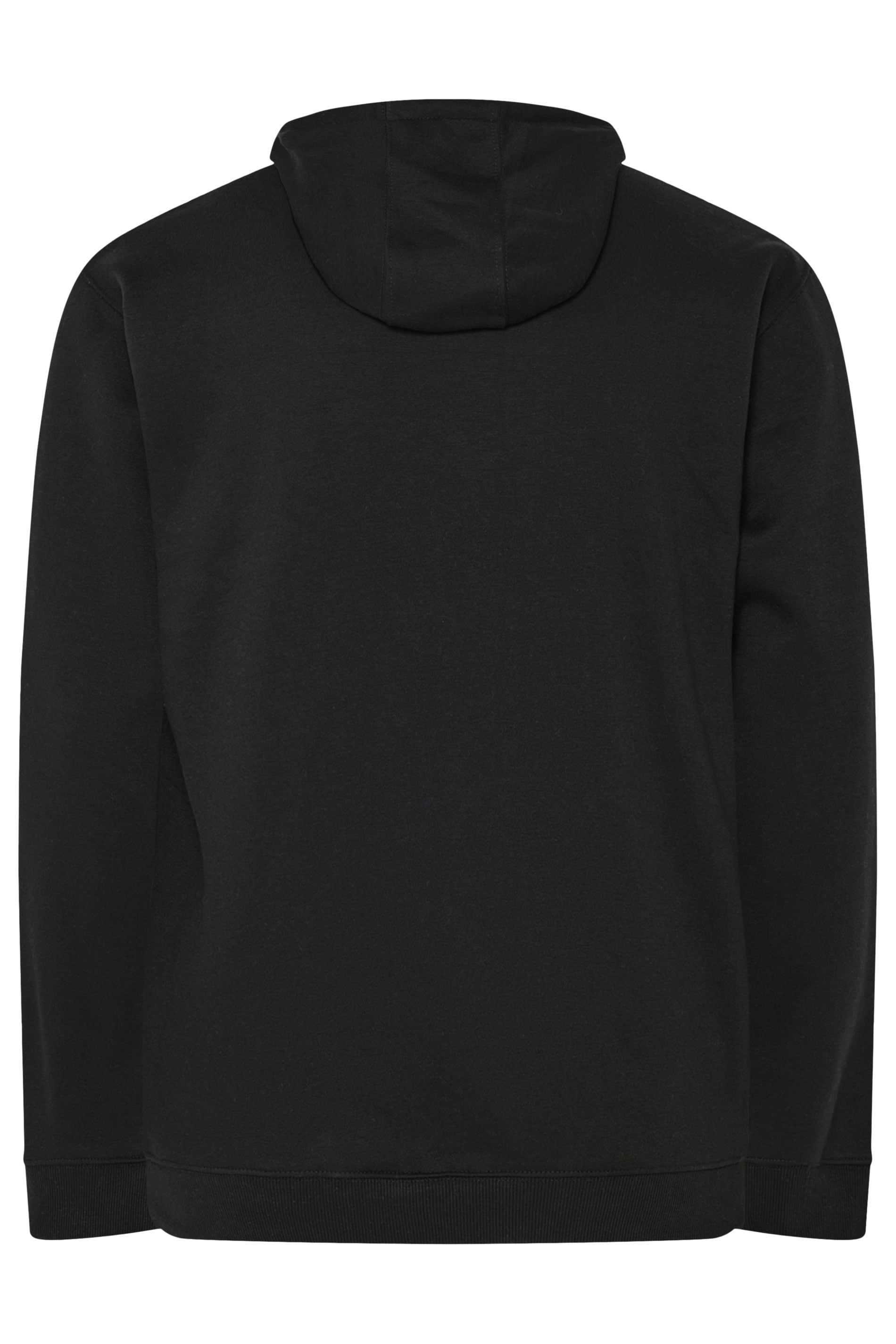 FIRETRAP Big & Tall Black Hawk Hoodie | BadRhino 5