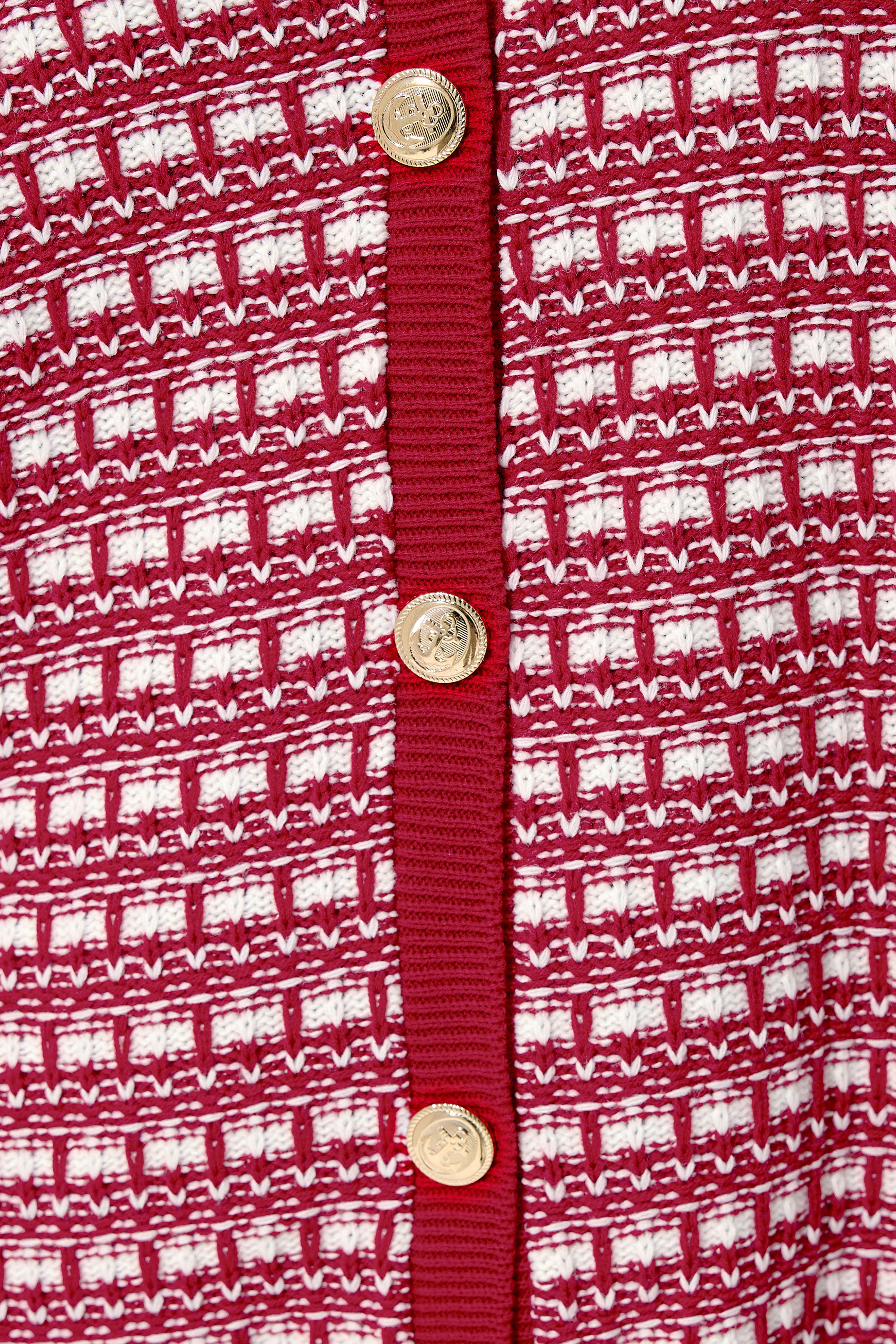 LIMITED COLLECTION Plus Size Red Boucle Cardigan | Yours Clothing 4