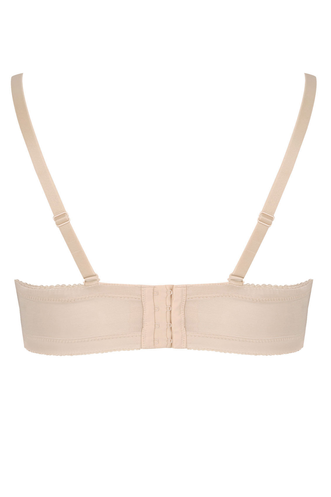 YOURS Plus Size Nude Moulded Underwired T-Shirt Bra | Yours Clothing 4