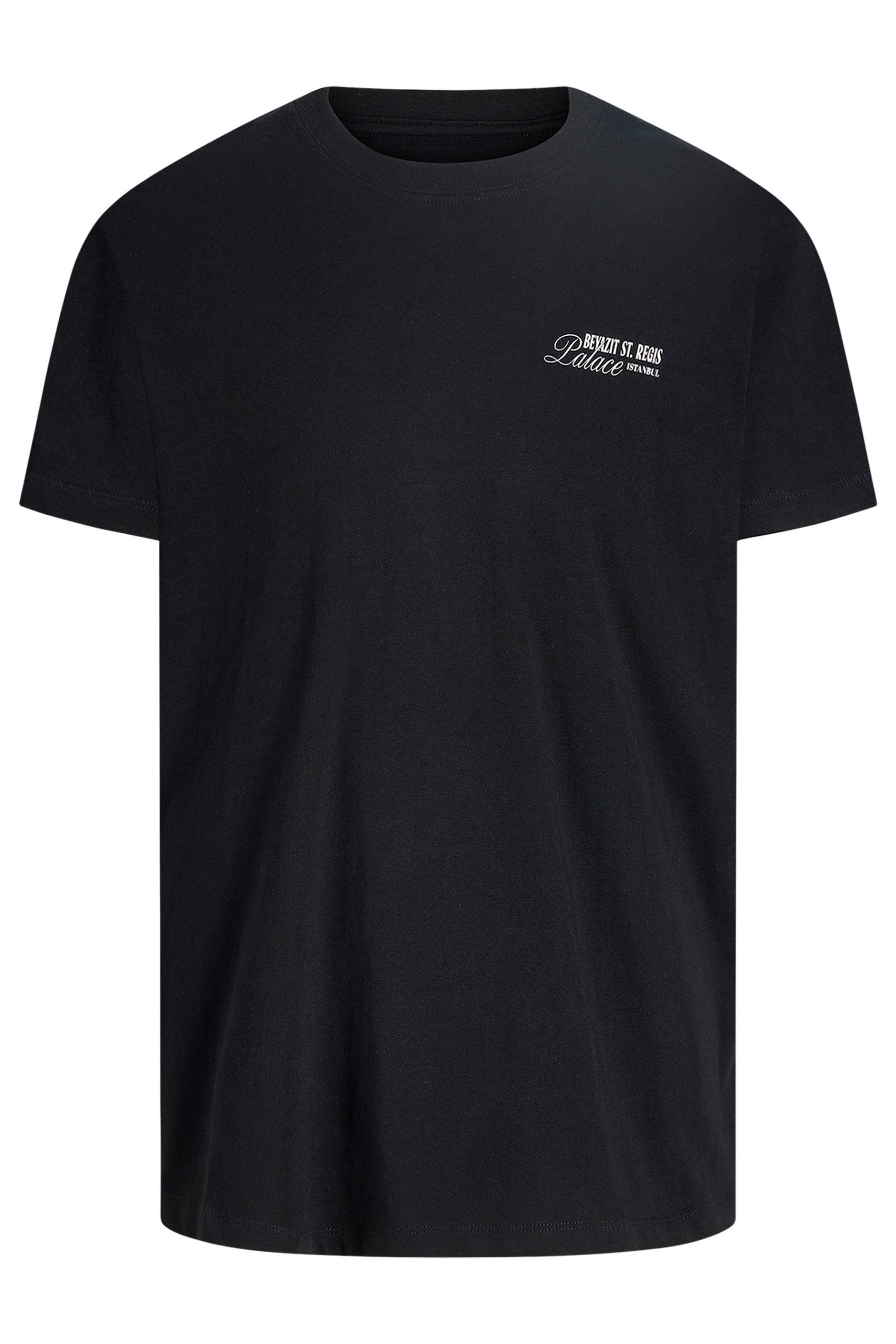 JACK & JONES Big & Tall Black Island Graphic T-Shirt | BadRhino 4