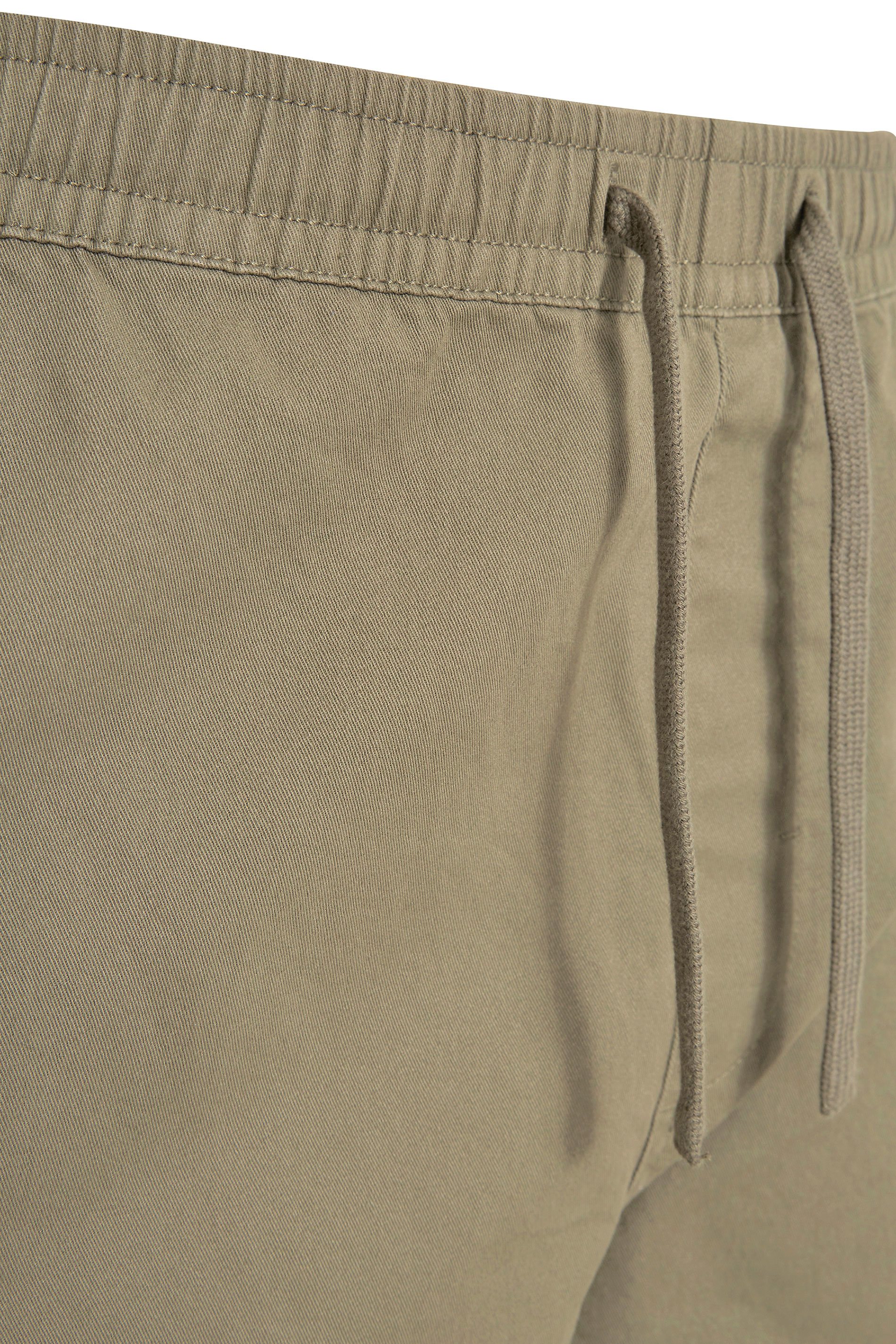 BadRhino Stone Brown Elasticated Waist Chino Shorts | BadRhino 6