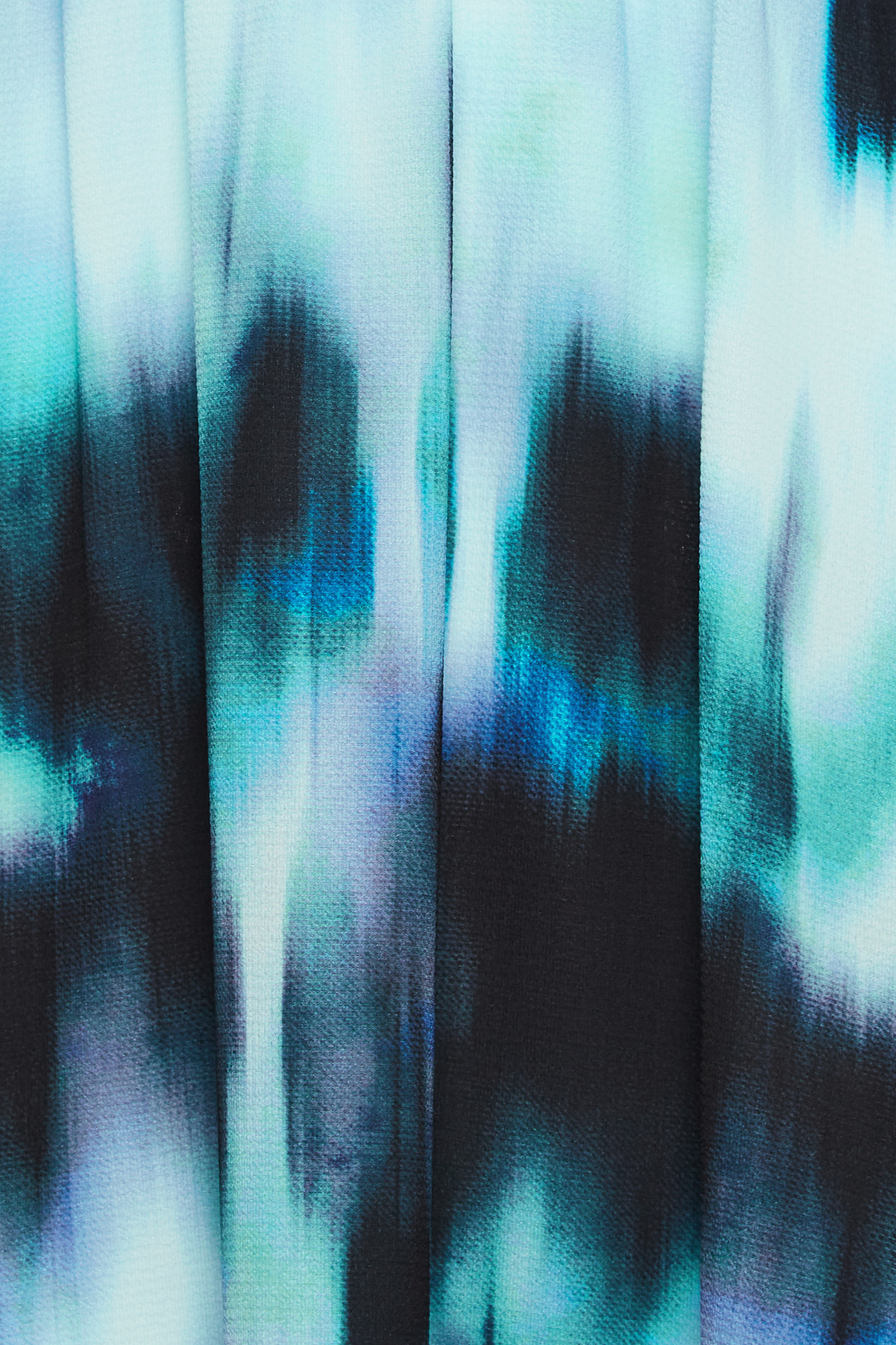 PixieGirl Blue Blur Print Maxi Smock Dress | PixieGirl 5
