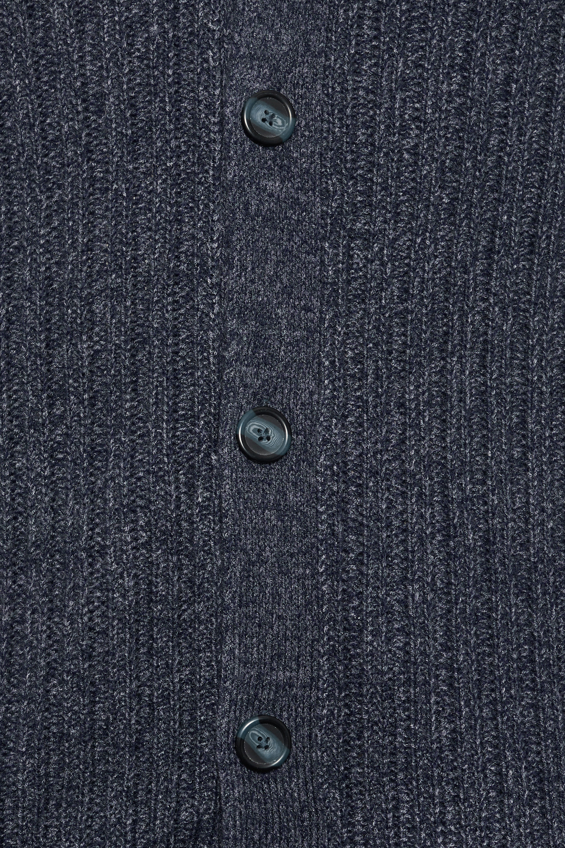BadRhino Big & Tall Navy Blue Knitted Shawl Cardigan | BadRhino 1