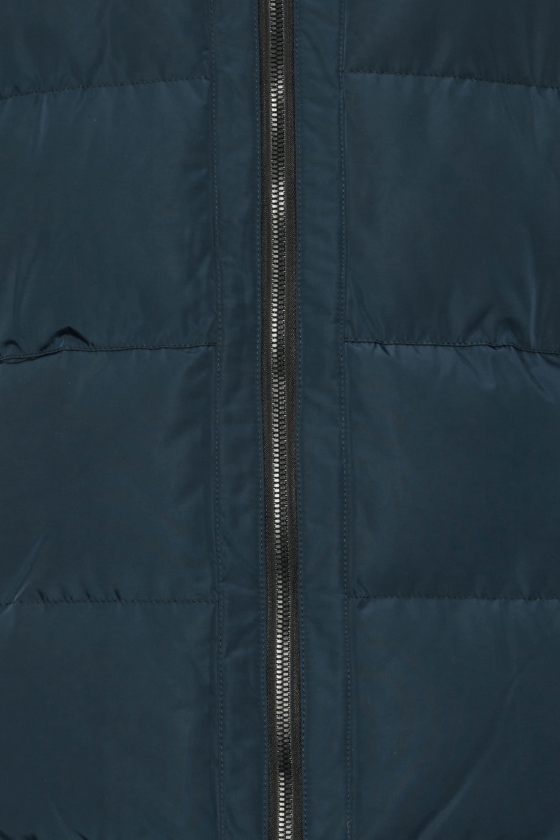 BadRhino Big & Tall Teal Blue Hooded Logo Puffer Jacket | BadRhino 2
