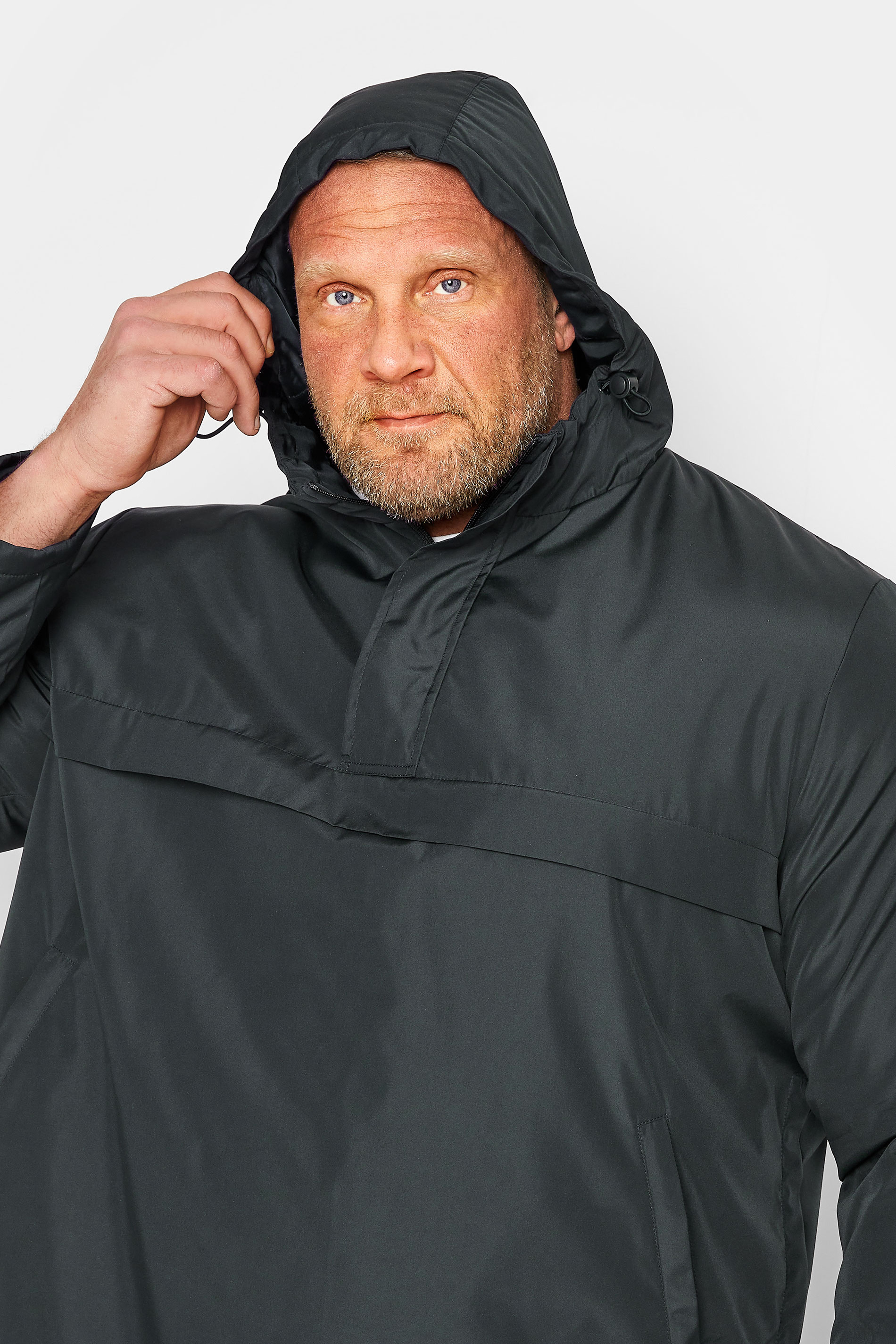 BadRhino Big & Tall Navy Blue Long Sleeve Lightweight Jacket | BadRhino 1