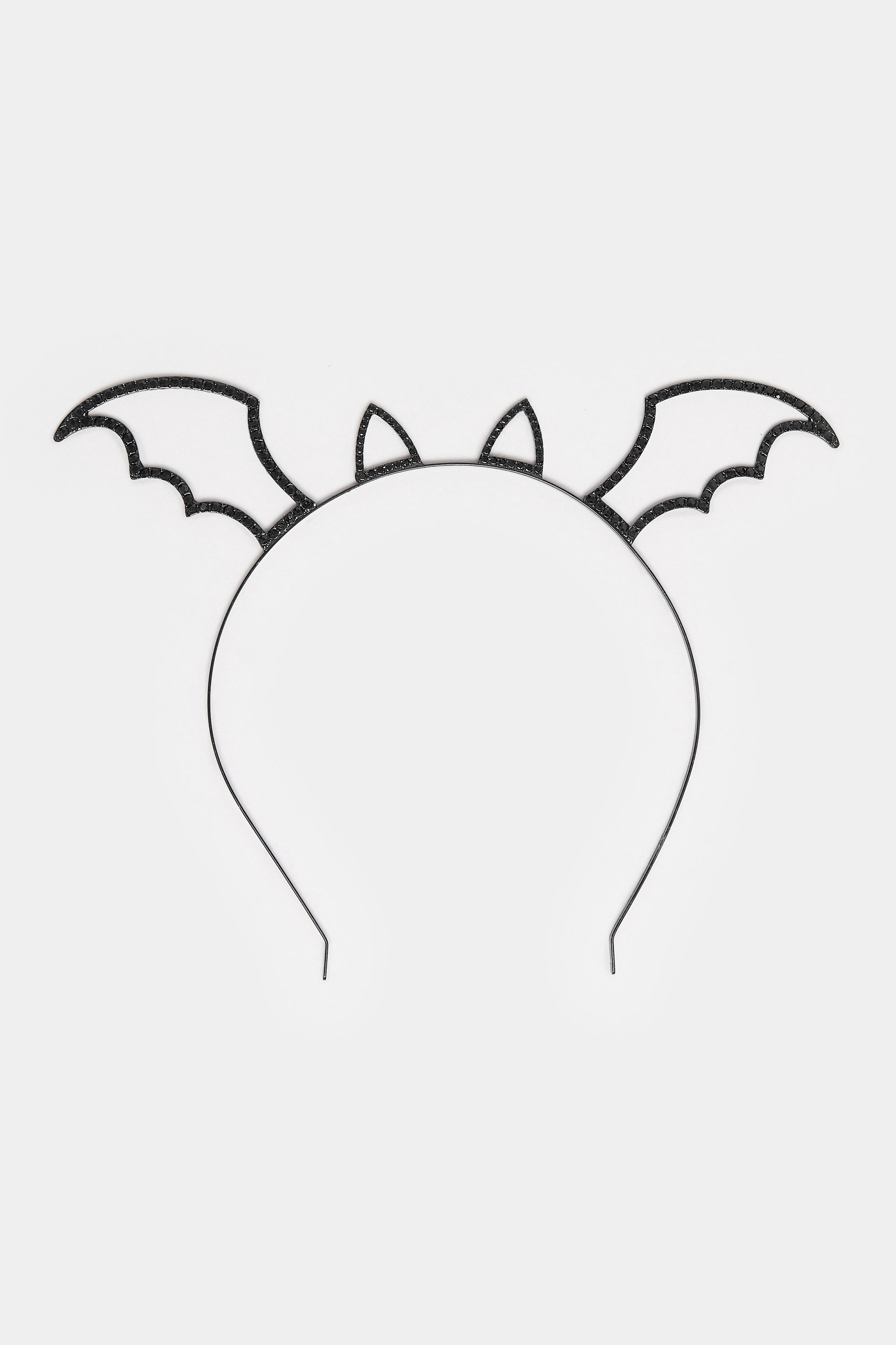 Black Novelty Bat Halloween Headband | Yours Clothing 3