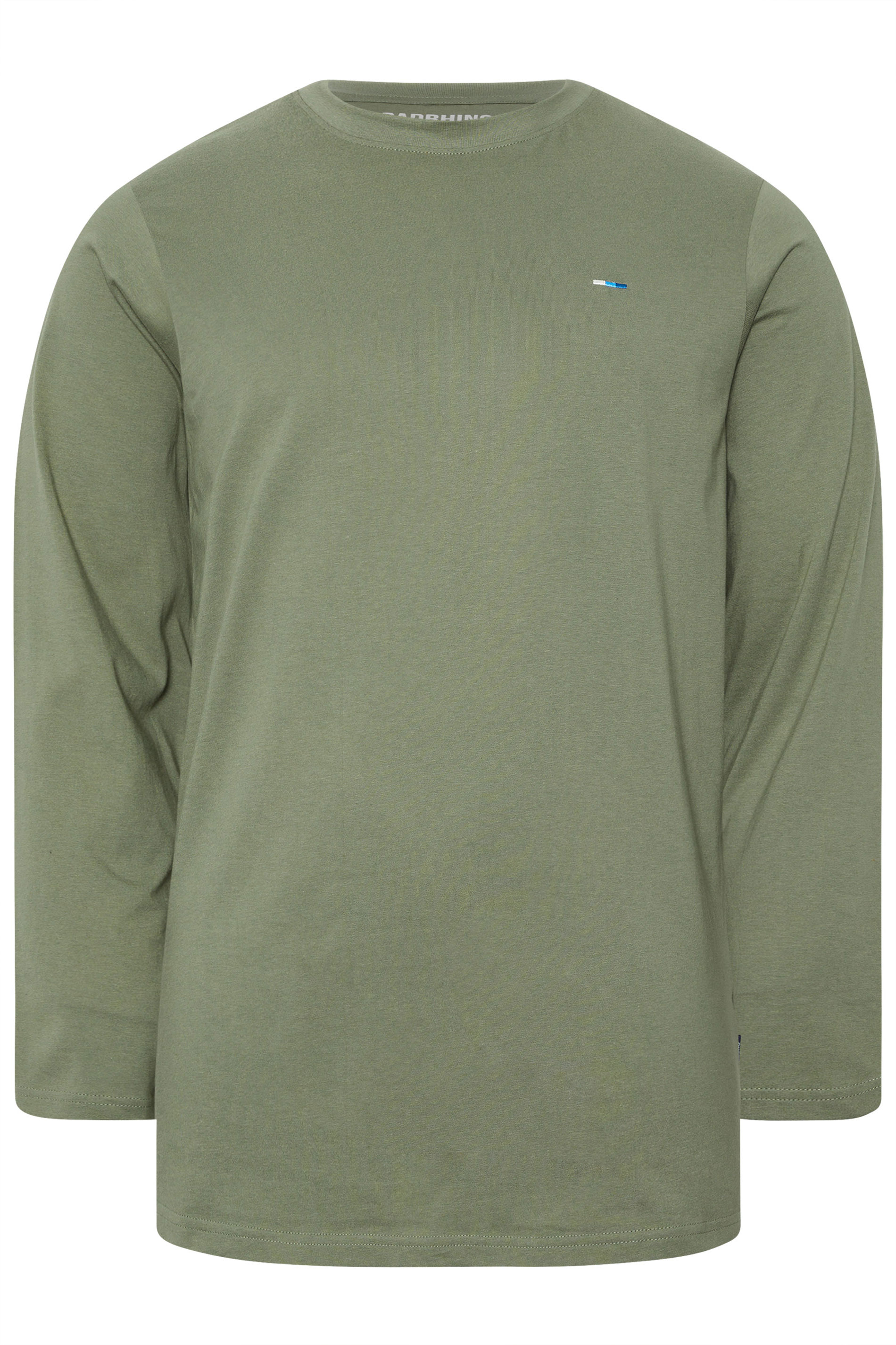 BadRhino Big & Tall Sage Green Extra Long Core Long Sleeve T-Shirt | BadRhino 6