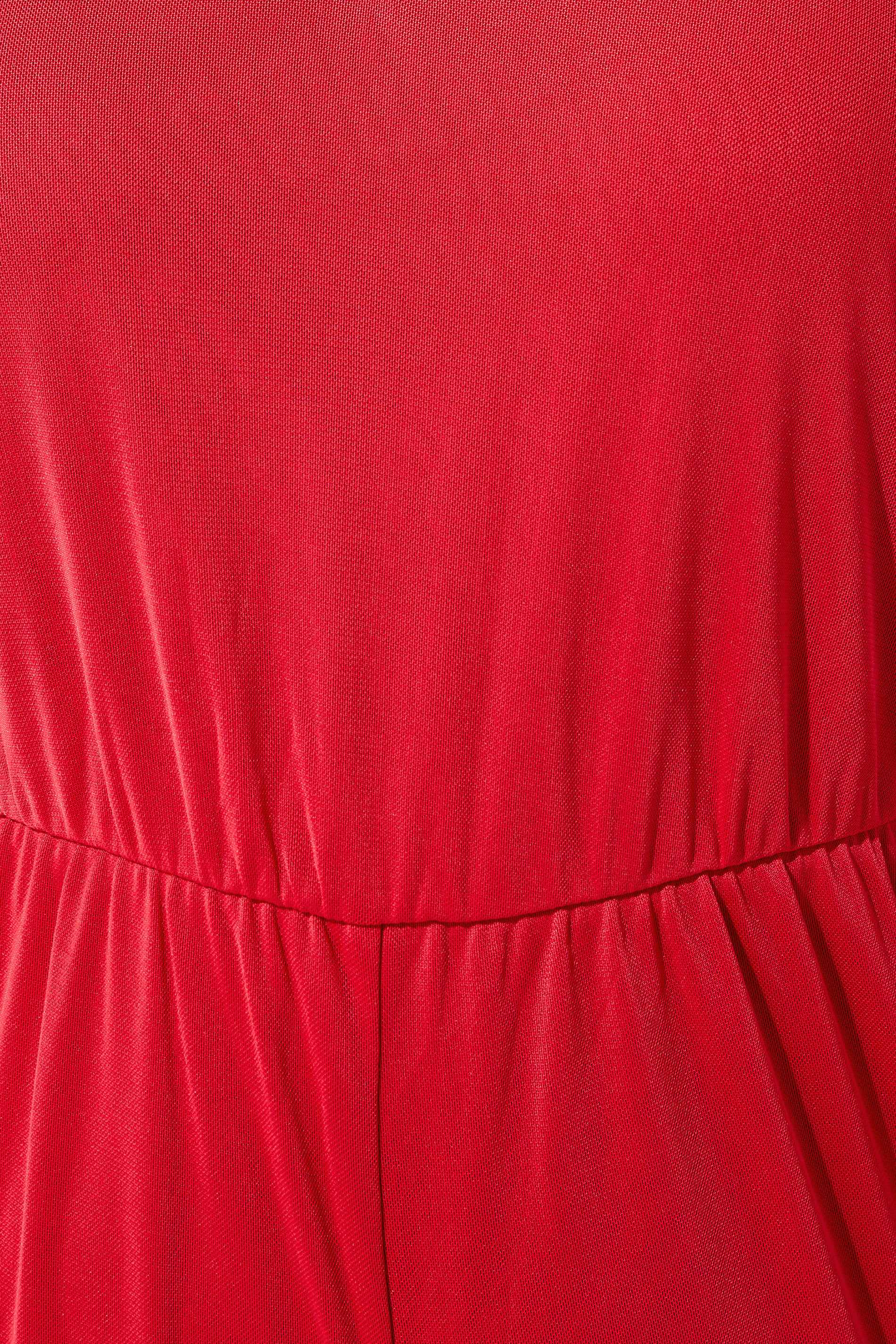 LIMITED COLLECTION Plus Size Red Mesh Jumpsuit | Yours Clothing 4