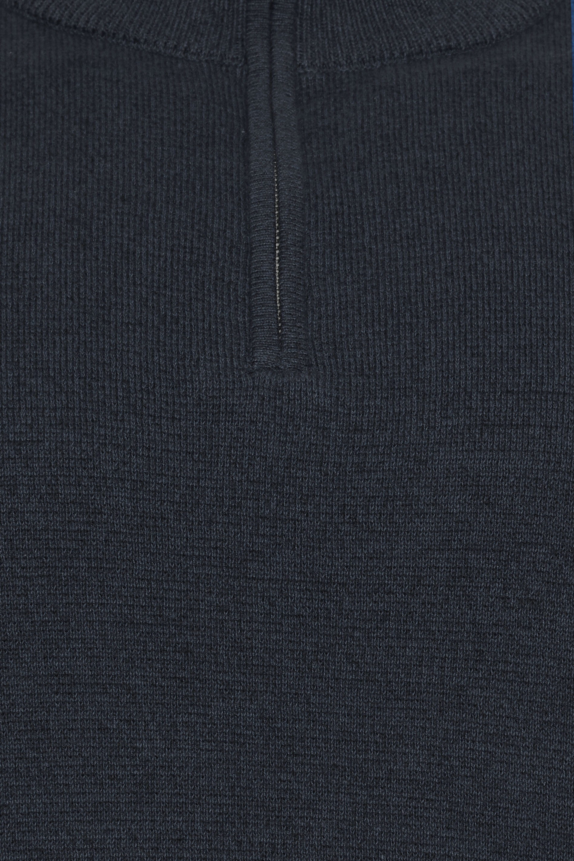 BadRhino Big & Tall Navy Blue Milano Quarter Zip Knit Jumper | BadRhino 1