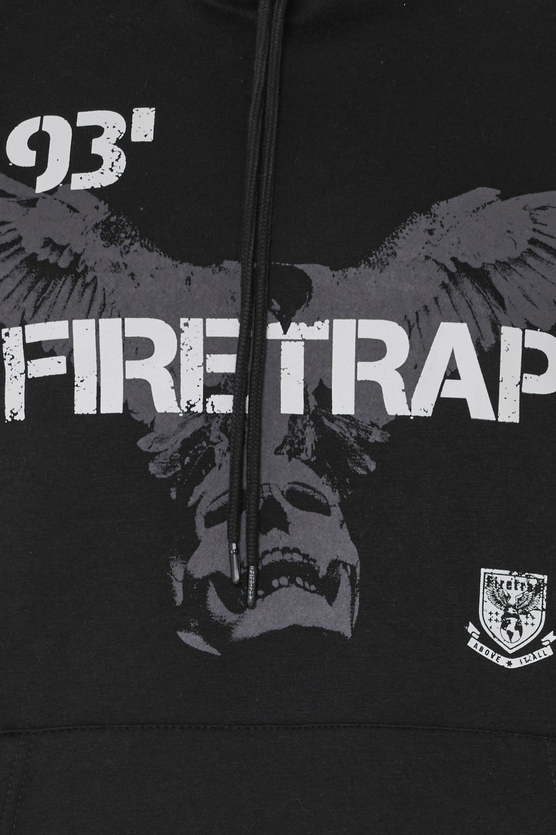 FIRETRAP Big & Tall Black Hawk Hoodie | BadRhino 2