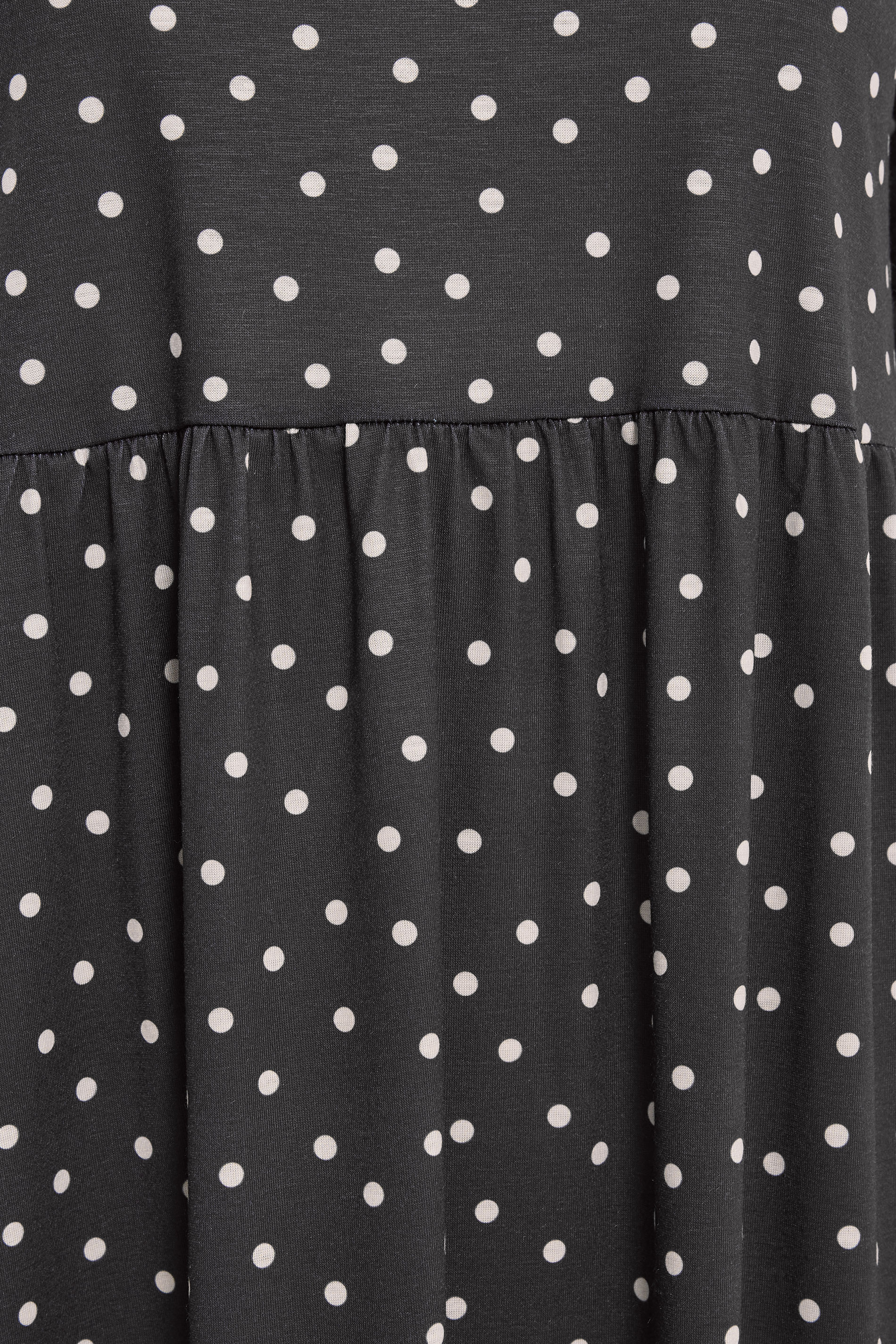 LTS Tall Women's Black Polka Dot Midi Dress | Long Tall Sally 4