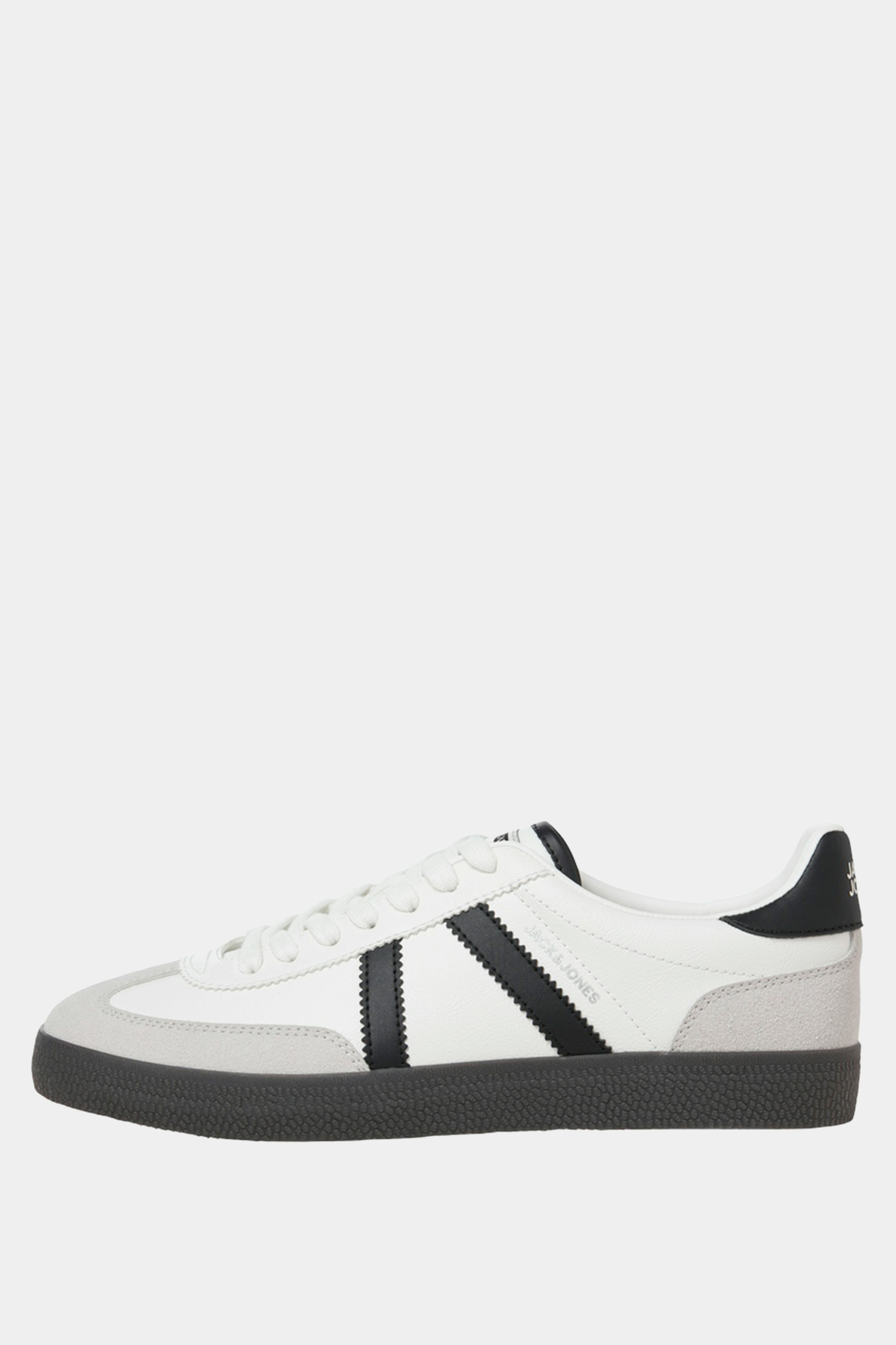 JACK & JONES Bright White PU Trainers | BadRhino 2
