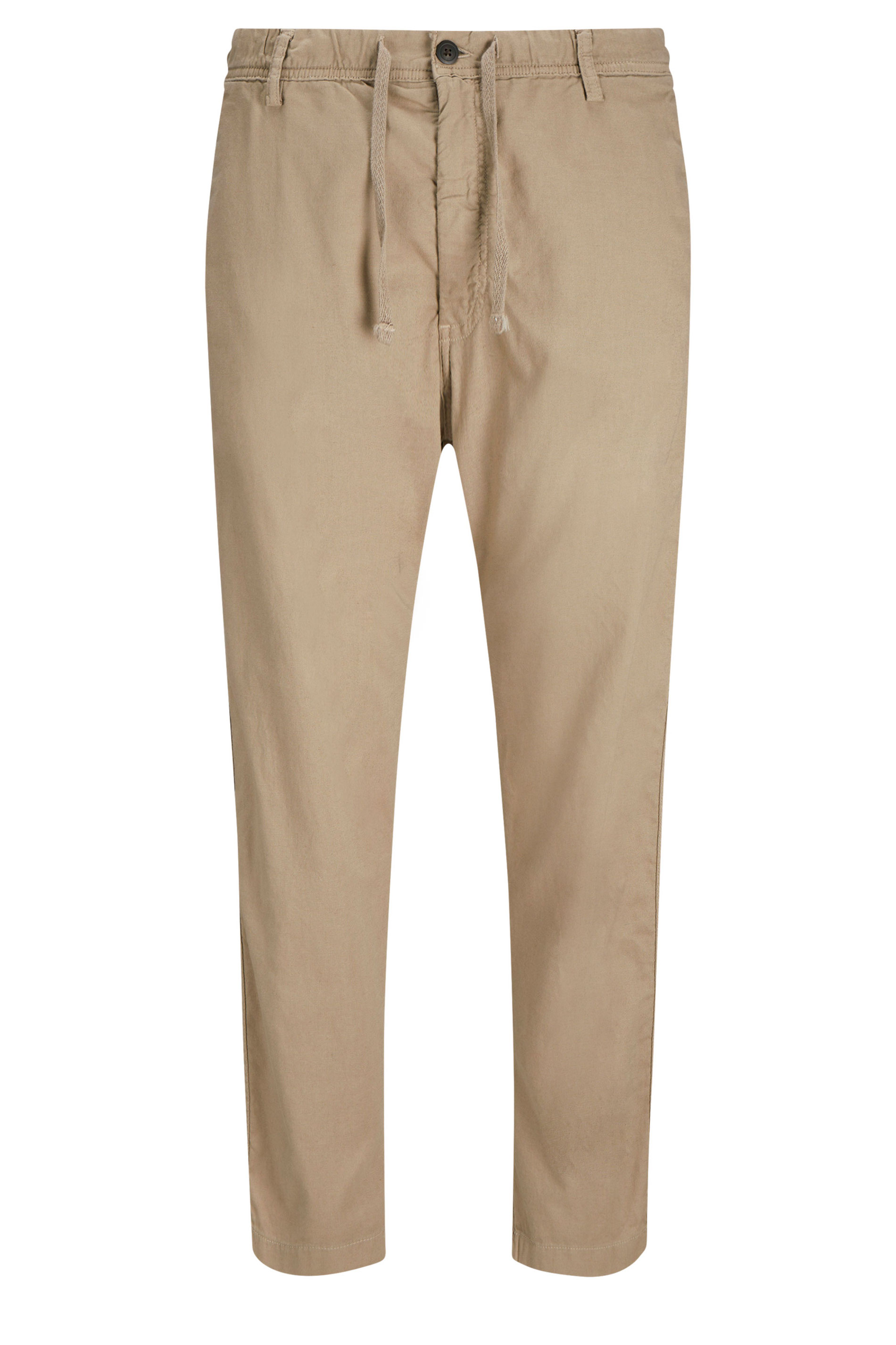 JACK & JONES Big & Tall Crockery Brown Relaxed Trouser | BadRhino 2