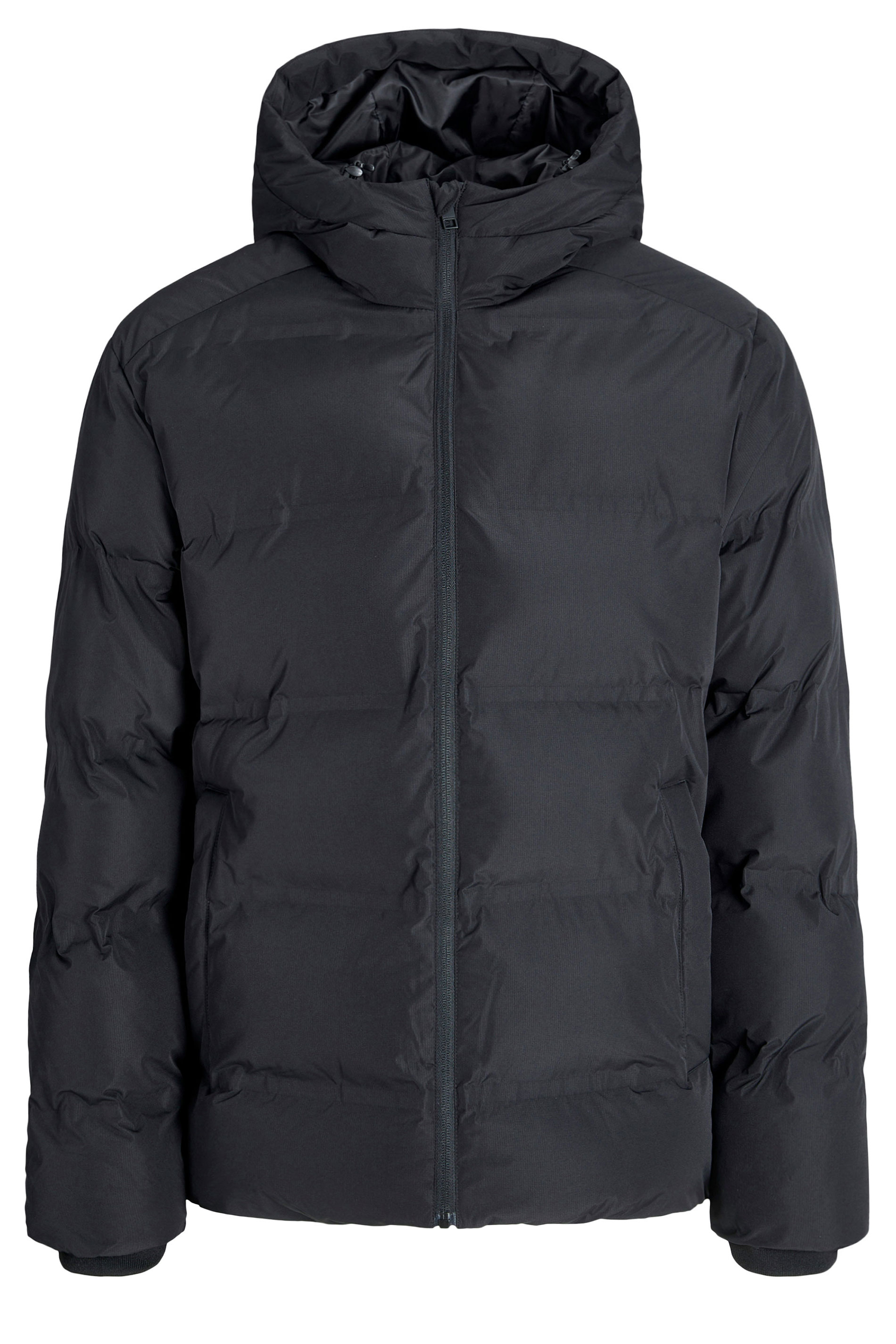 JACK & JONES Big & Tall Black Puffer Jacket | BadRhino 2
