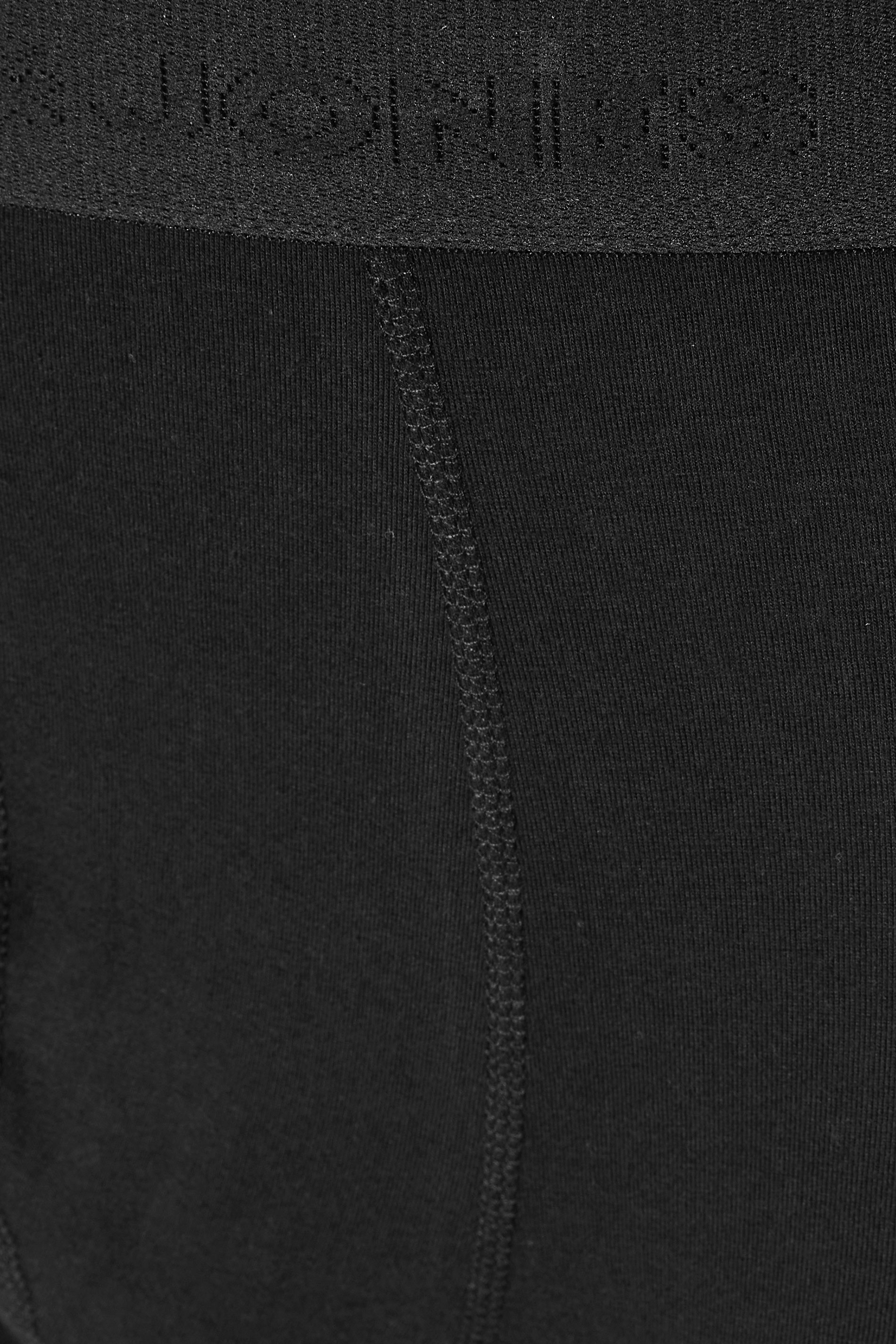 JACK & JONES Big & Tall 5 PACK Tone Black Boxers | BadRhino 5