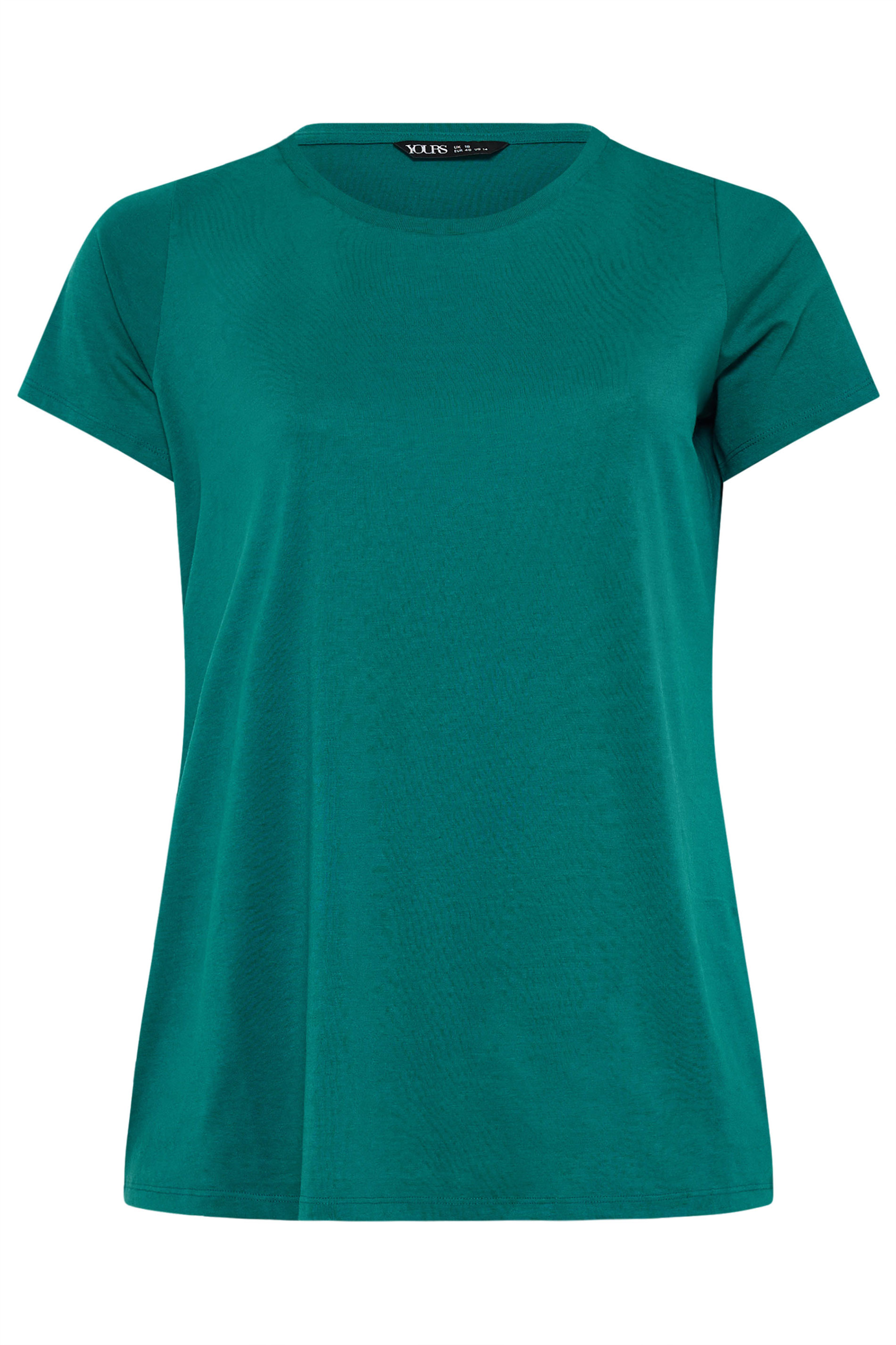 YOURS Plus Size 3 PACK Pink & Green Core T-Shirts | Yours Clothing 12