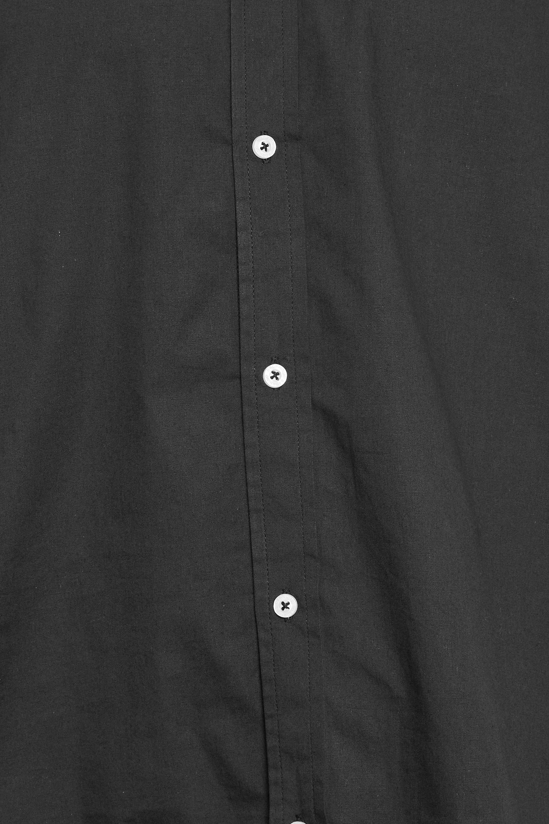 BadRhino Black Cotton Poplin Short Sleeve Shirt | BadRhino 5