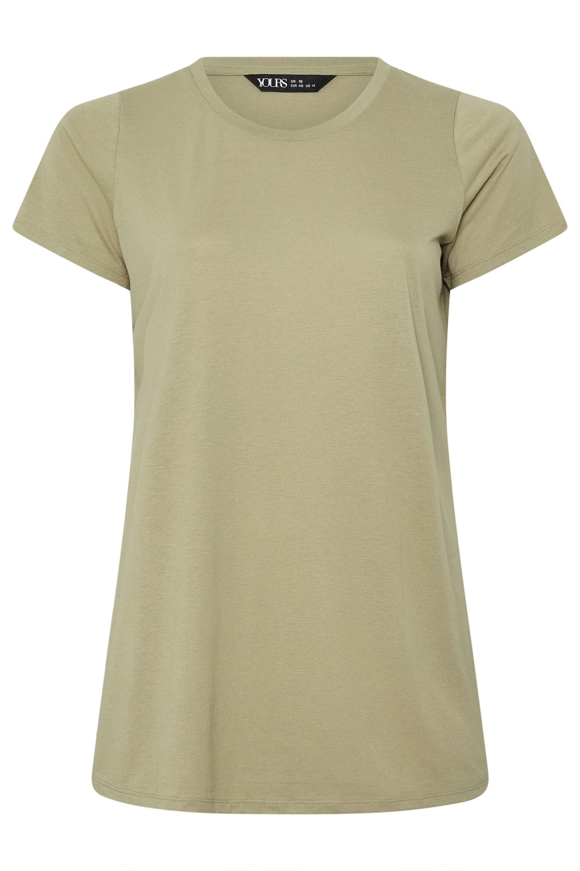 YOURSET 3 PACK Plus Size Chocolate Brown & Pink Core T-Shirts | Yours Clothing 11