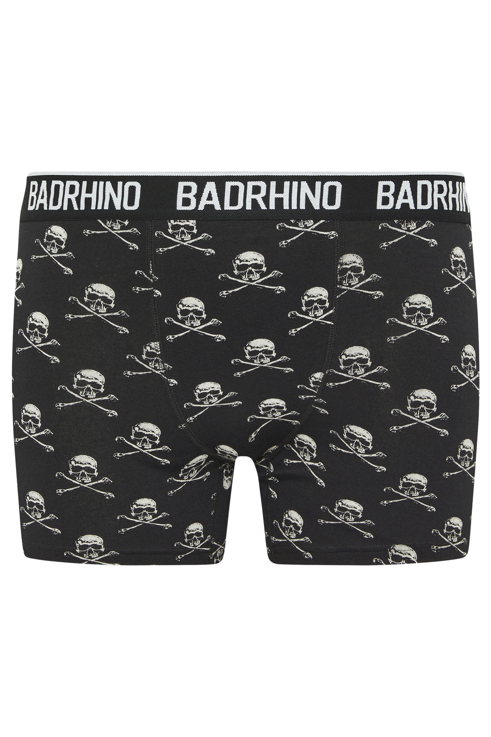 BadRhino Big & Tall 3 PACK Black Skull Boxers | BadRhino 7