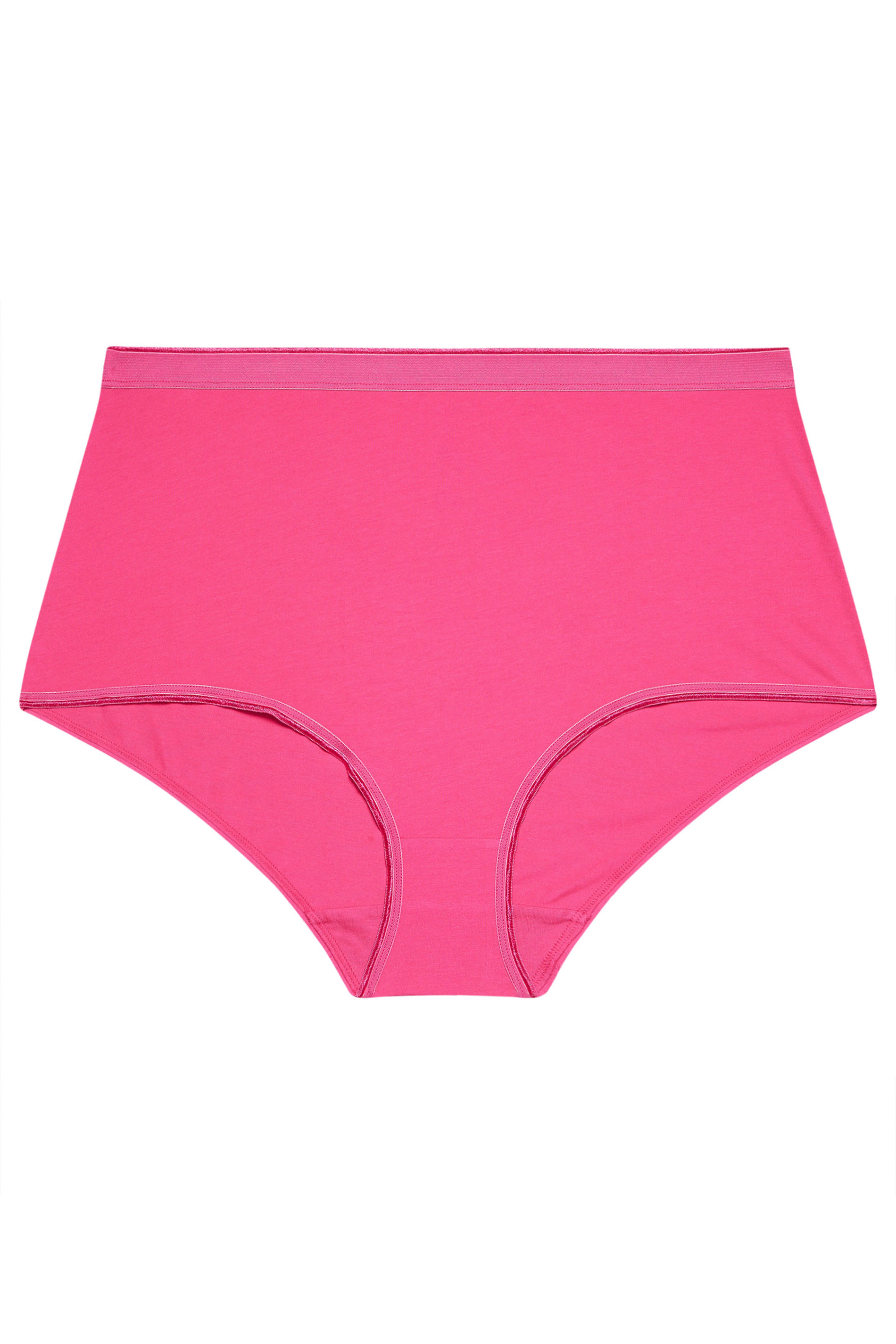 YOURSET 5 PACK Plus Size Pink Celestial Print Full Briefs | Yours Clothing 10